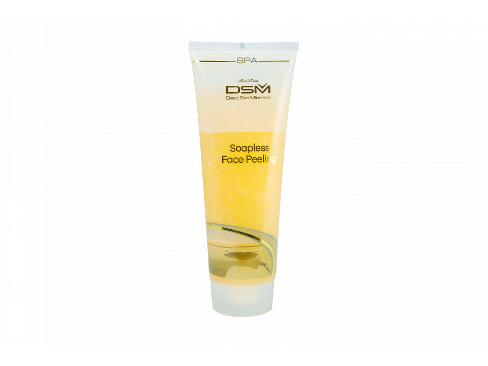 Gel – peeling pentru față cu aromă de vanilie pentru folosire zilnică