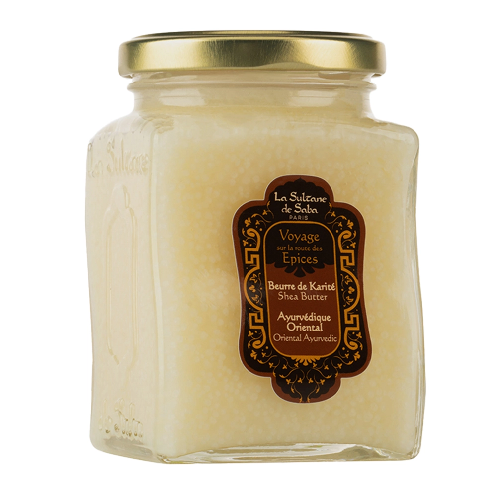 Unt de karité pentru corp și păr Ayurvedic Amber Vanilla Patchouli