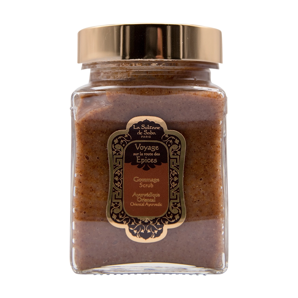 Body Scrub Ayurvedic Amber Vanilla Patchouli