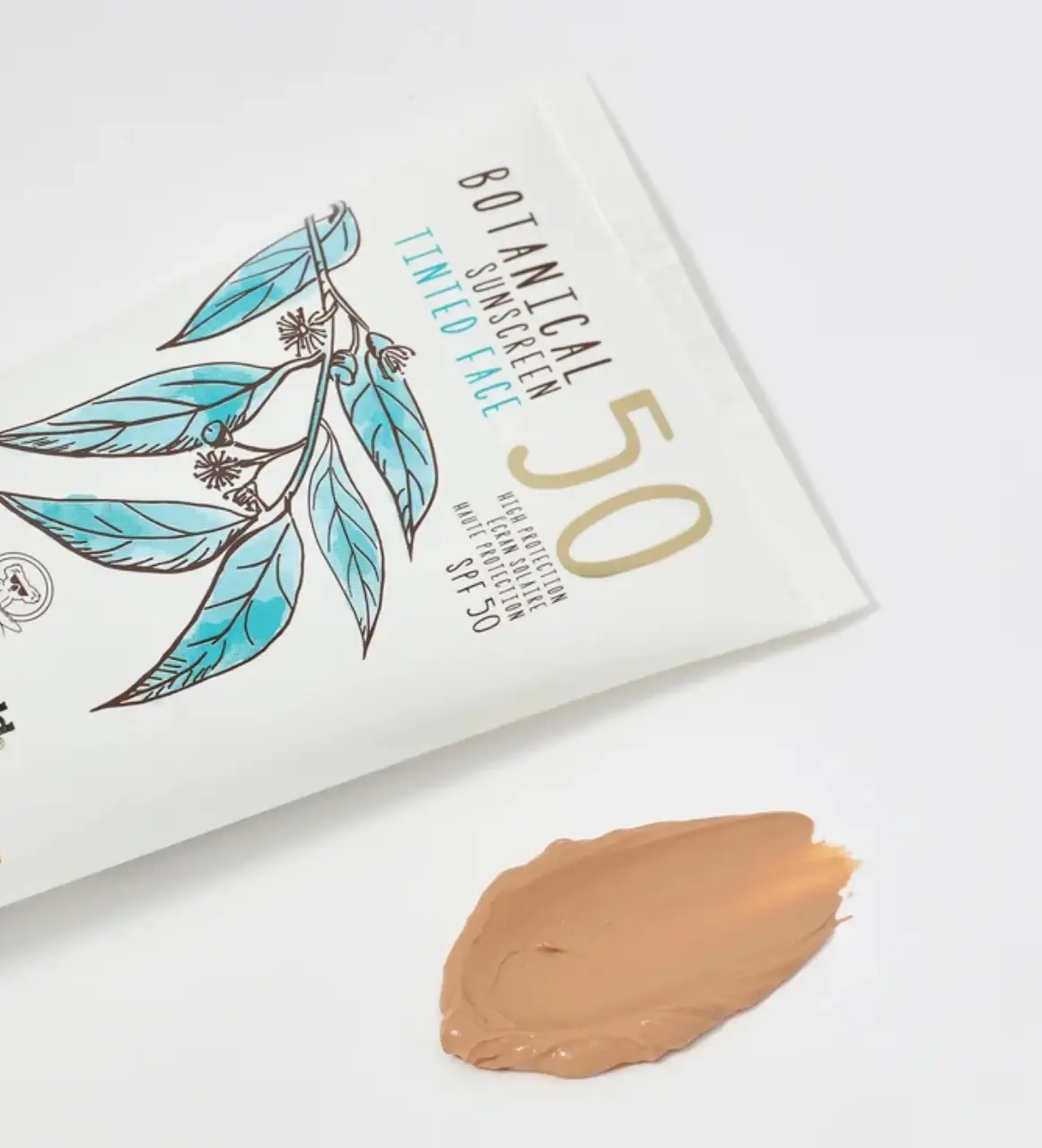 Australian Gold Loțiune de protecție solară pentru față cu bronzanți SPF 50 Medium
