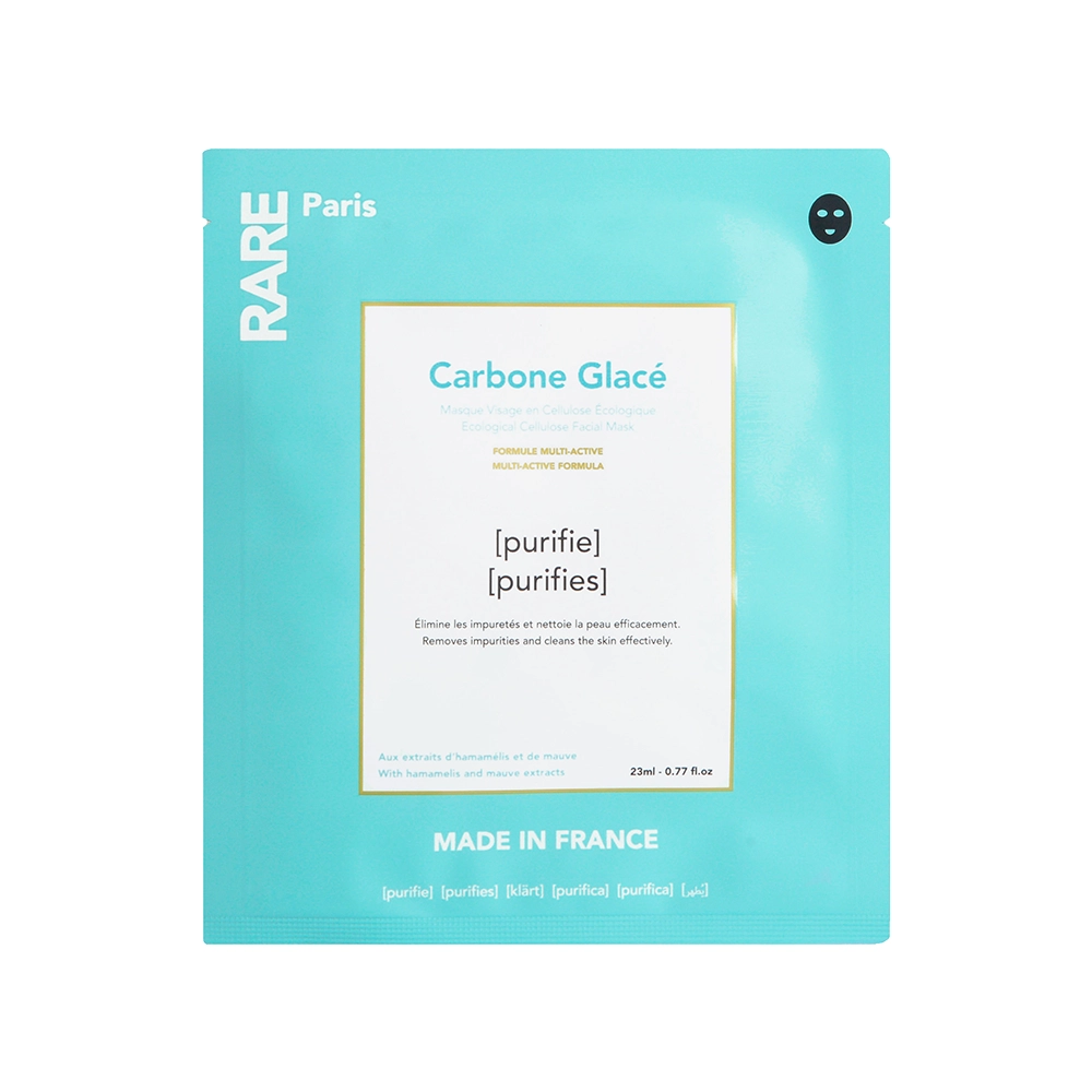 Mască purificatoare pentru față Rare Paris Carbone Glacé