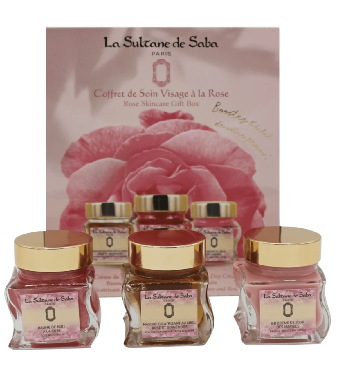 Set cadou La Sultane De Saba Rose Facial Box