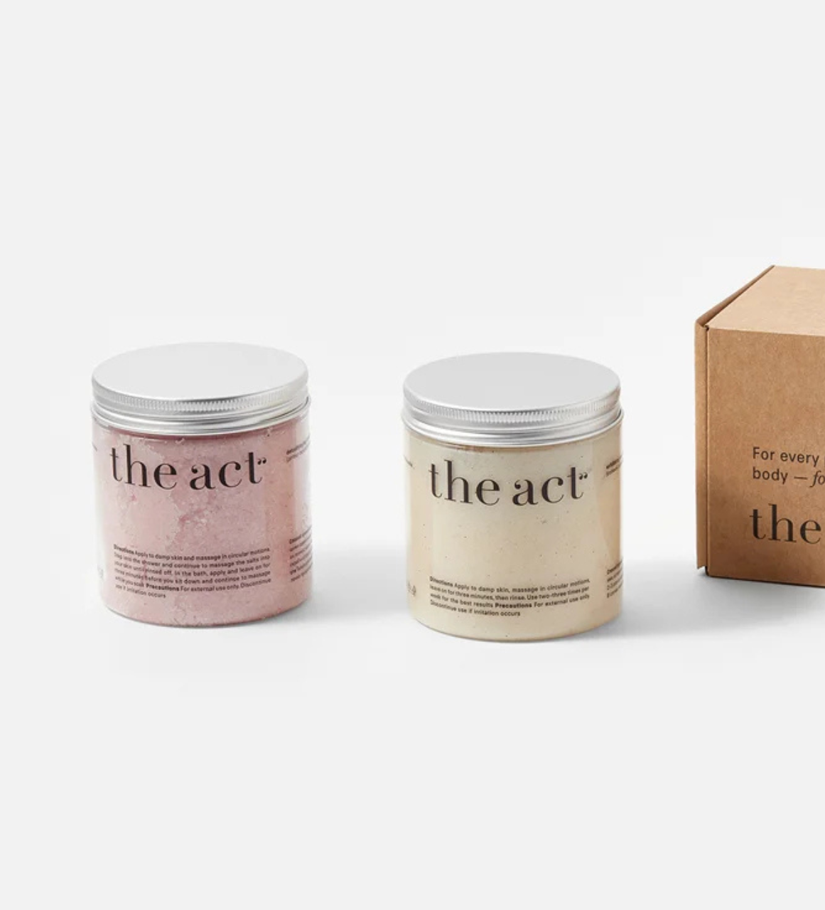 THE ACT Set pentru îngrijirea pielii corpului