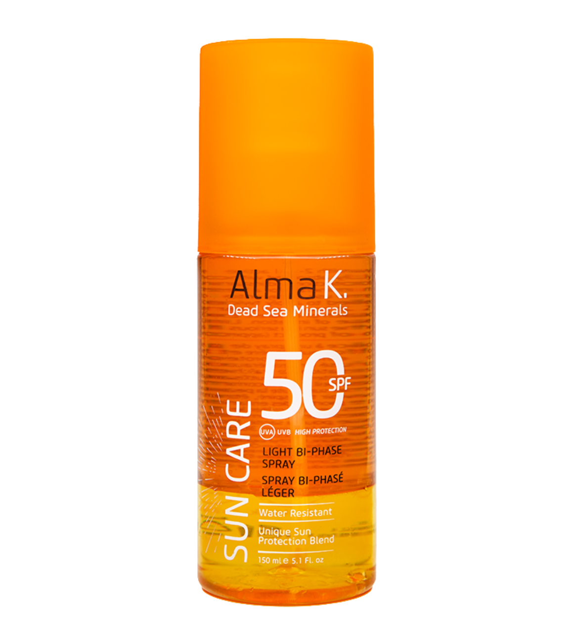 Alma K. Spray bifazic SPF 50