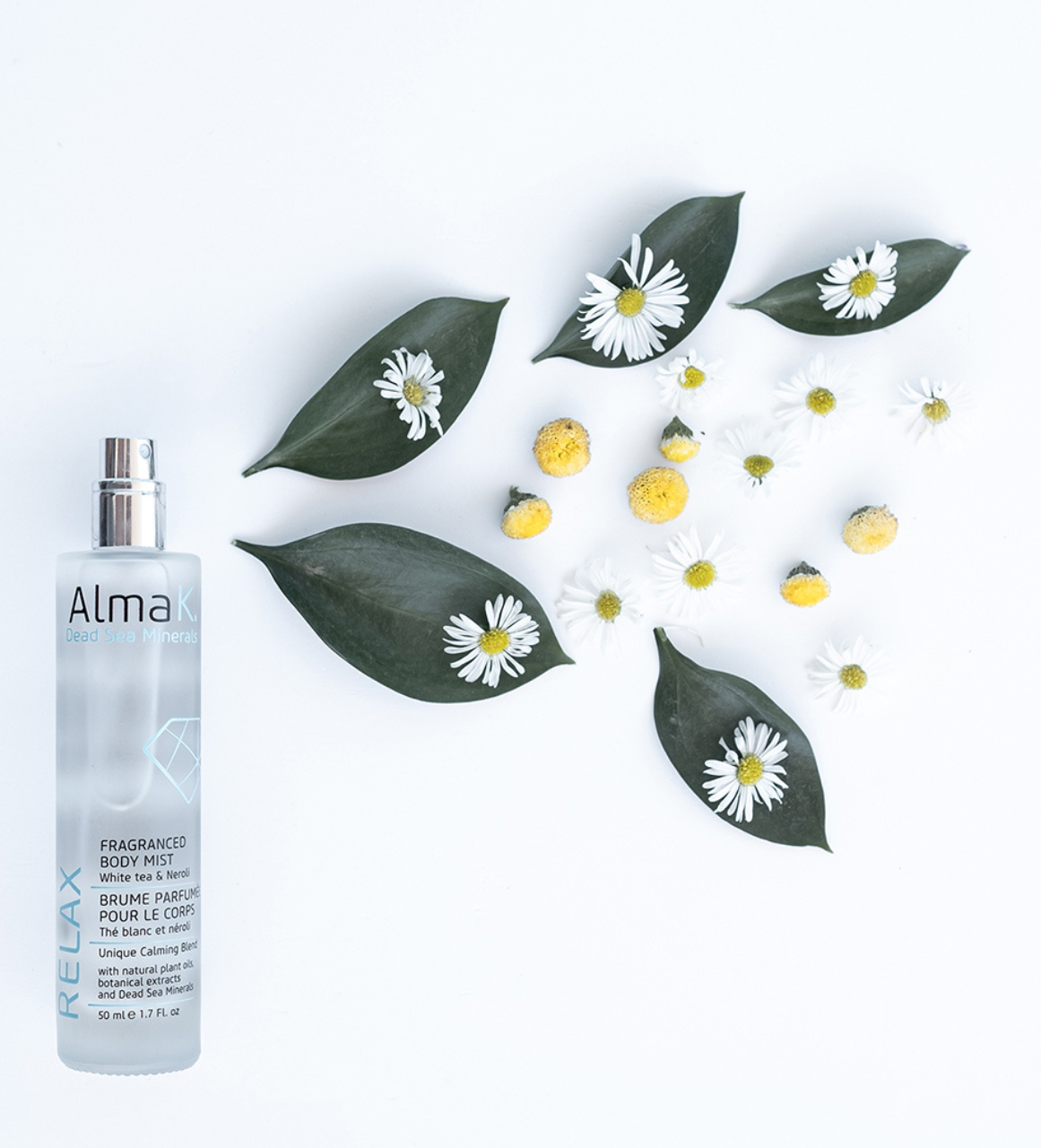 Alma K. Spray parfumat pentru corp – Ceai alb și Neroli