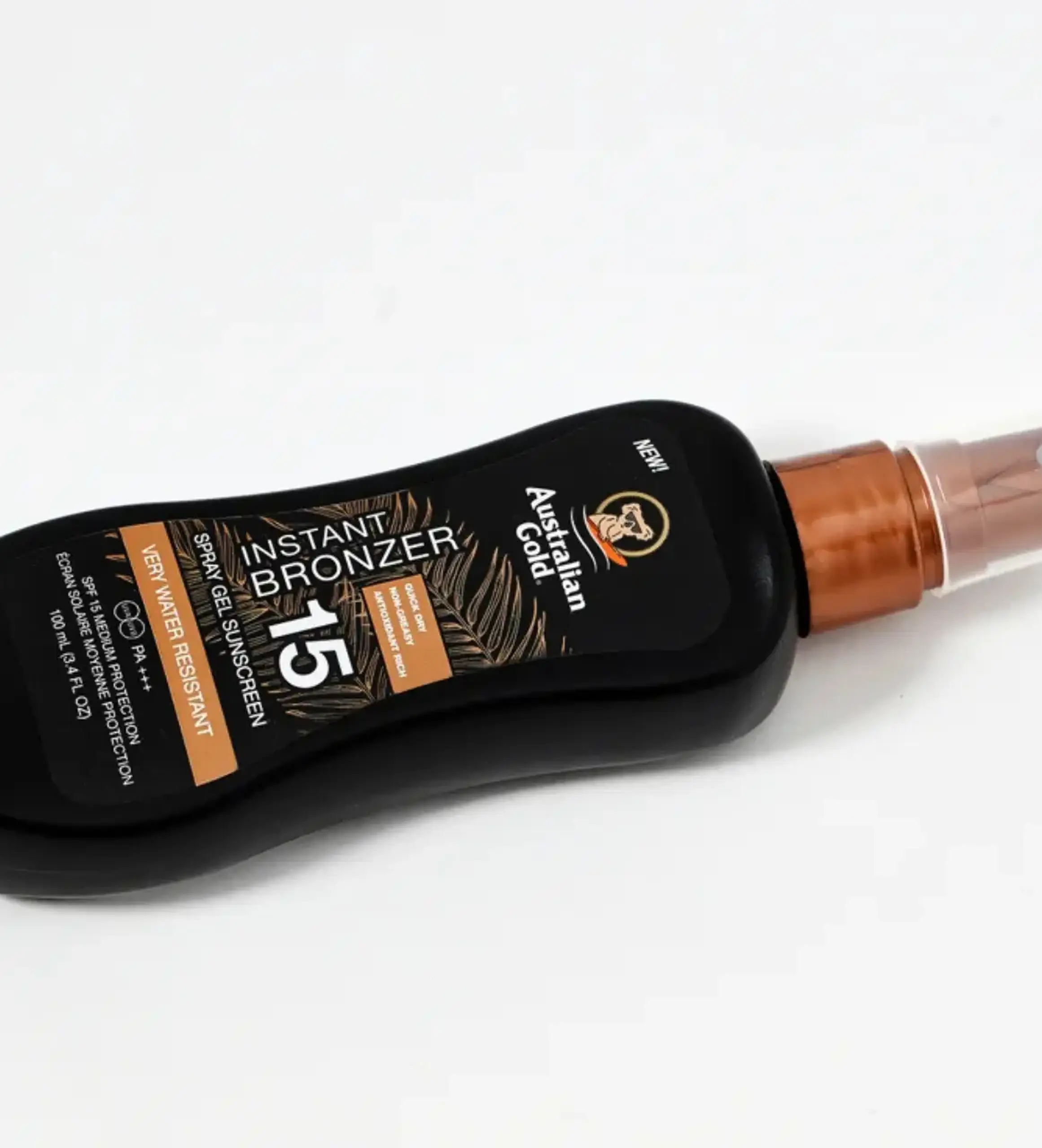 Australian Gold Spray-gel de protecție solară Instant Bronzer