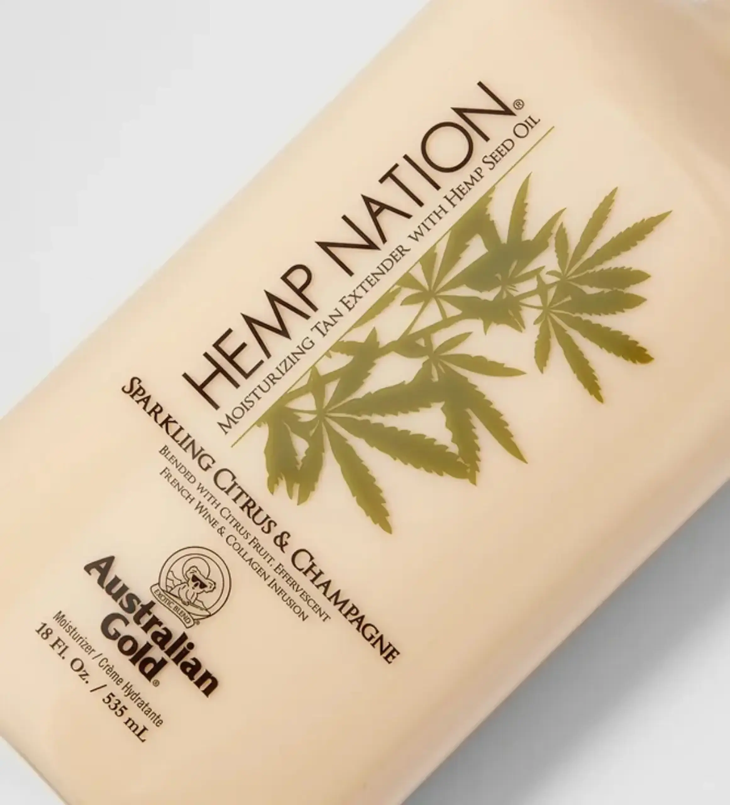 Australian Gold Loțiune pentru corp Hemp Nation Sparkling citrus & Champagne