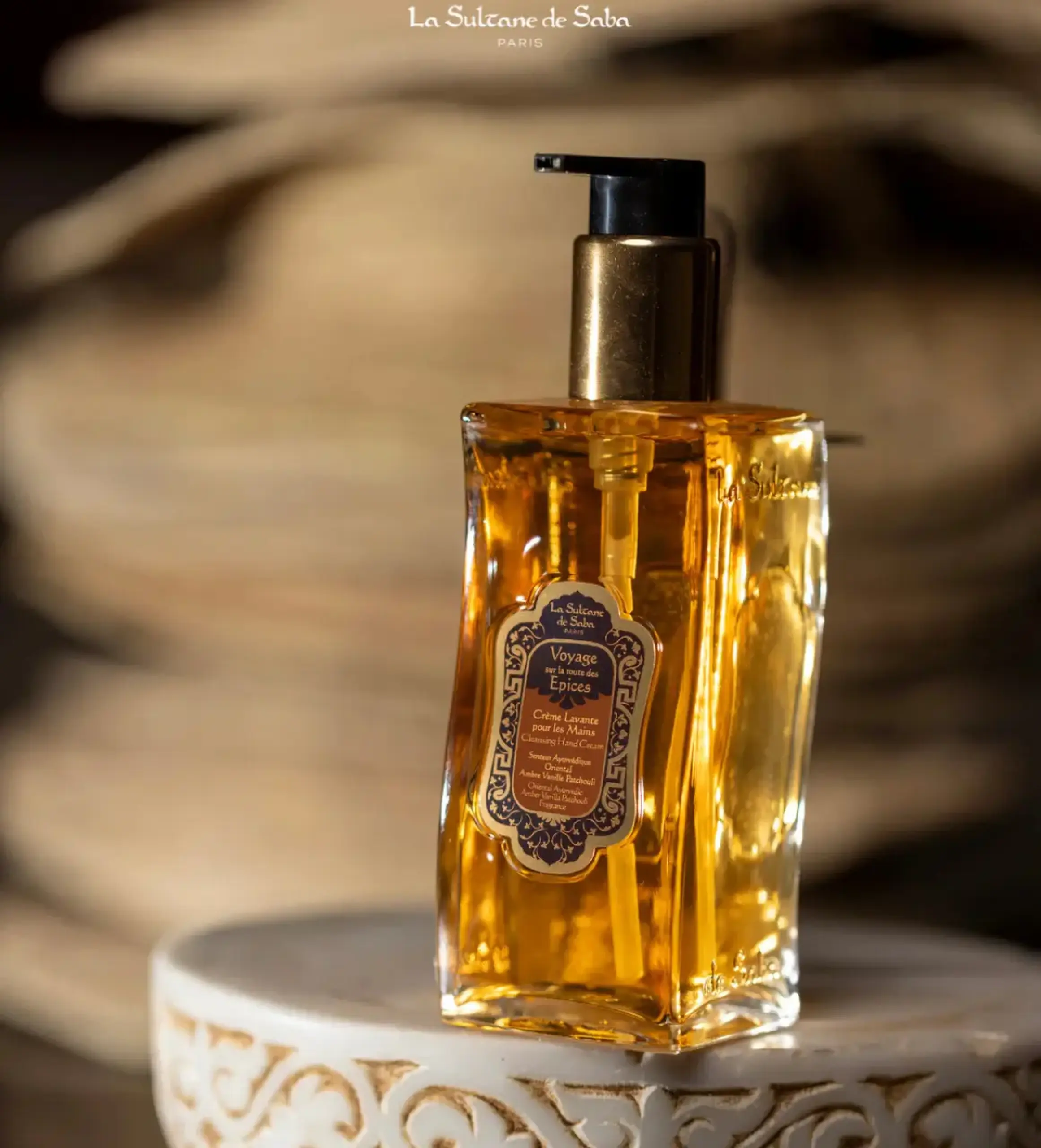 La Sultane de Saba Săpun hidratant pentru mâini Ambre Vanille Patchouli