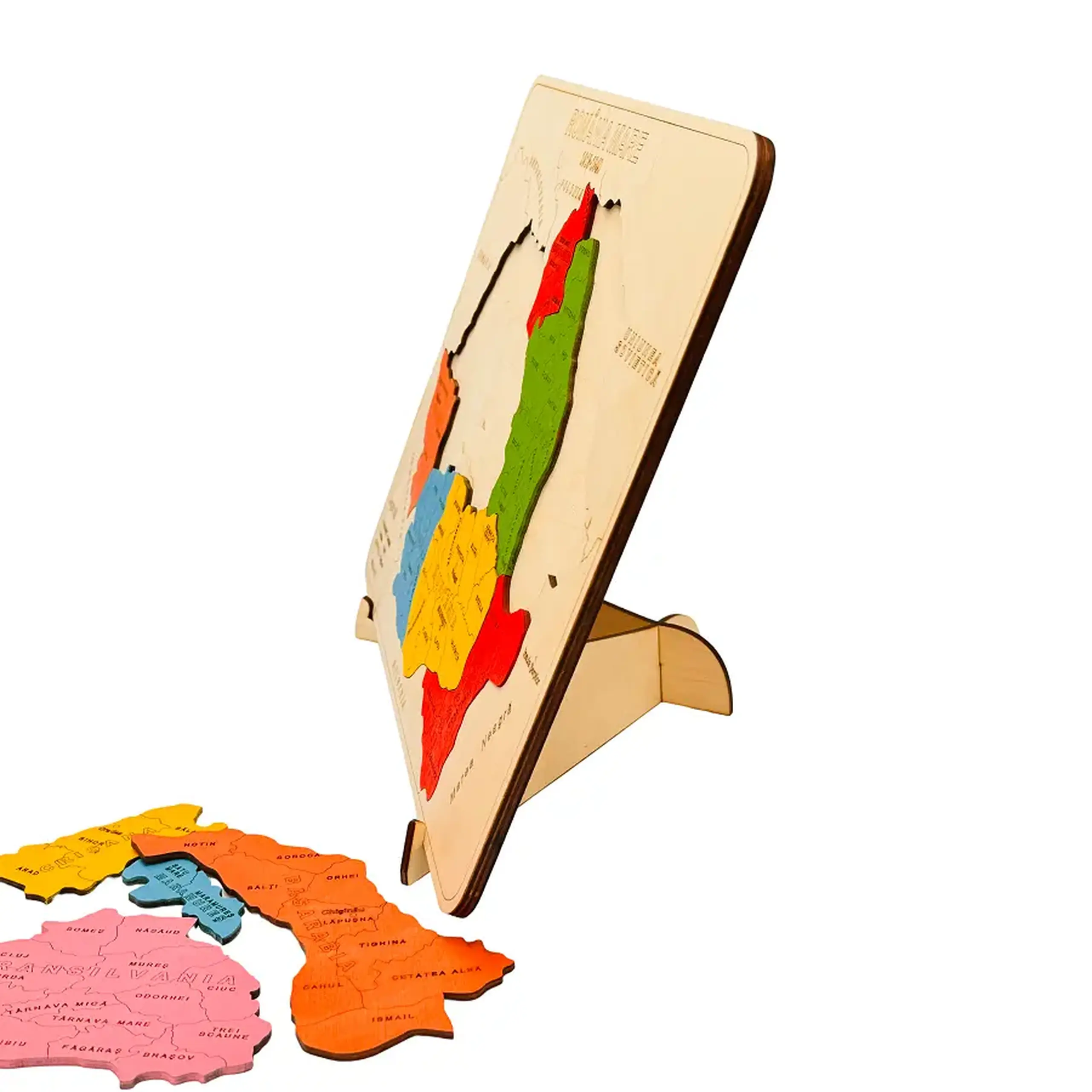 Puzzle Harta României Mari