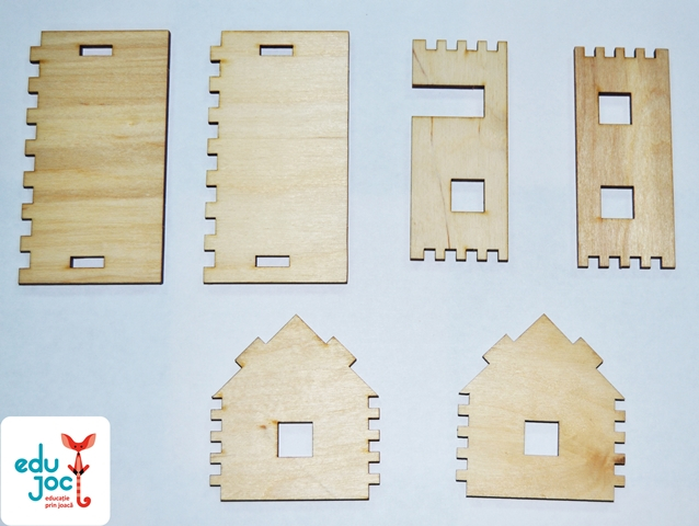 Puzzle 3D casuta