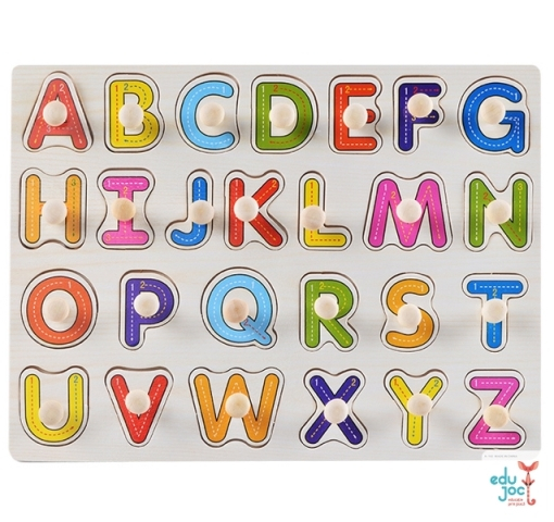 Puzzle incastru Alfabet
