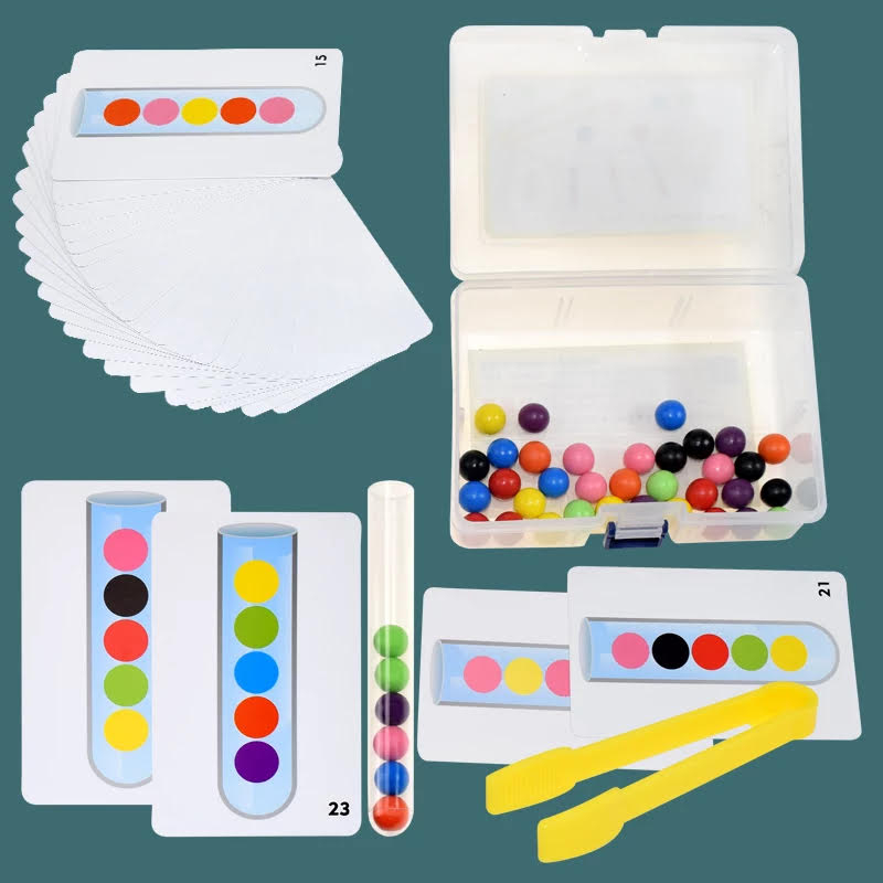 Joc Montessori cu bile