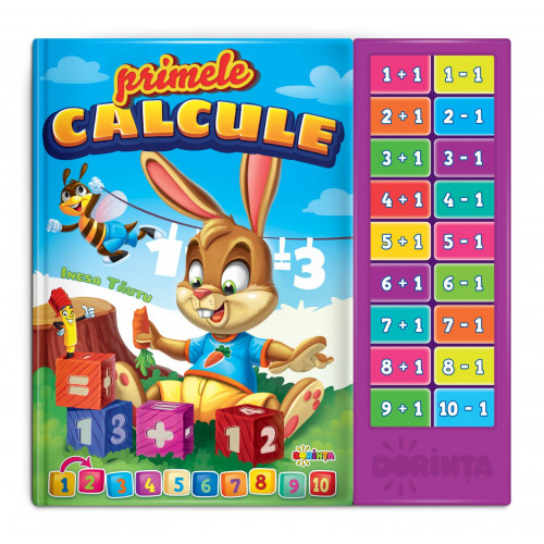 Primele calcule - Carte cu sunete