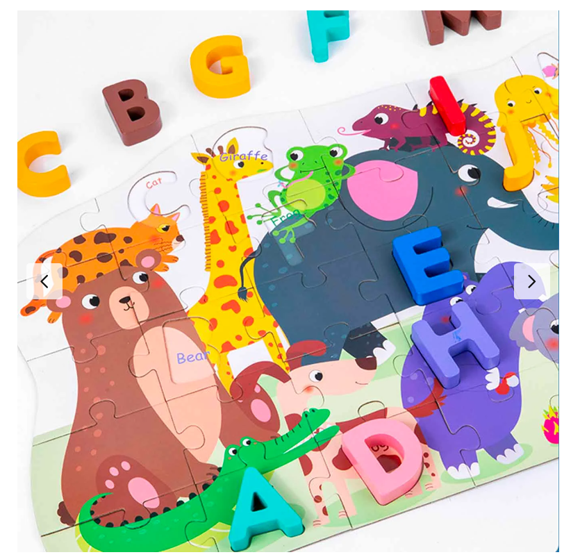 Puzzle Litere