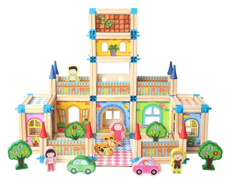 Set de construcție Micul Arhitect – 128 piese