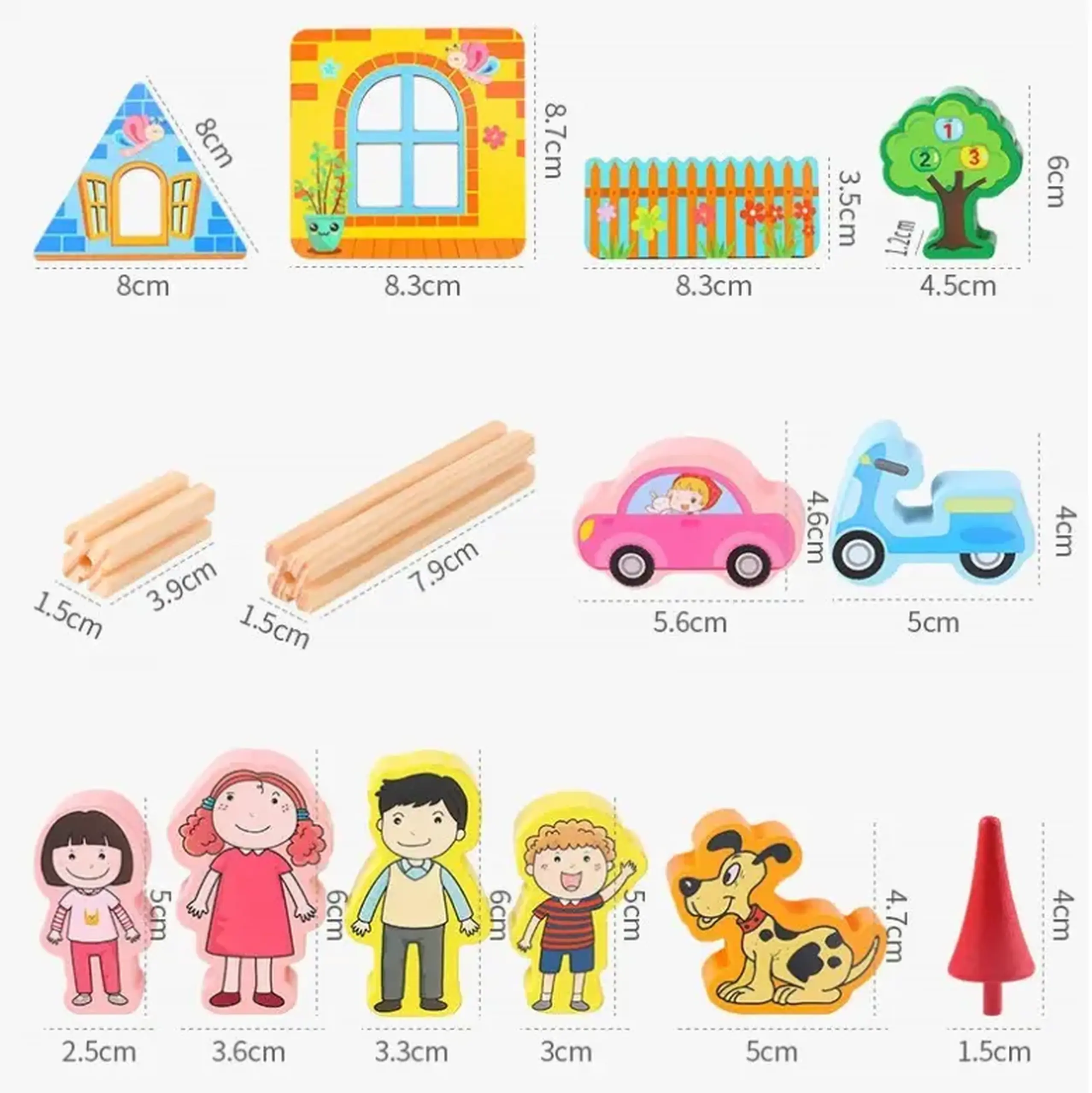 Set de construcție Micul Arhitect – 128 piese
