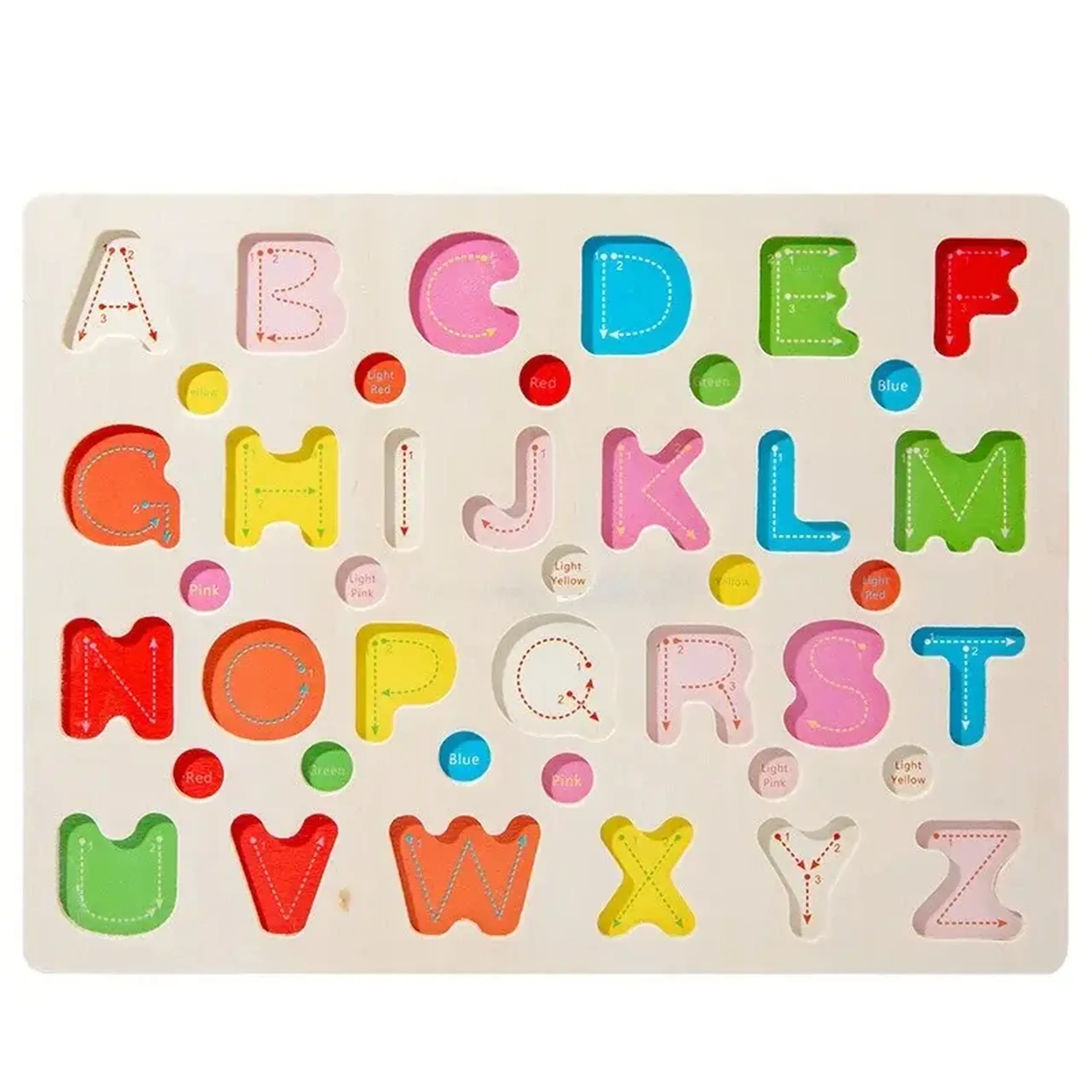 Joc Montessori 3 în 1 Litere sau Cifre