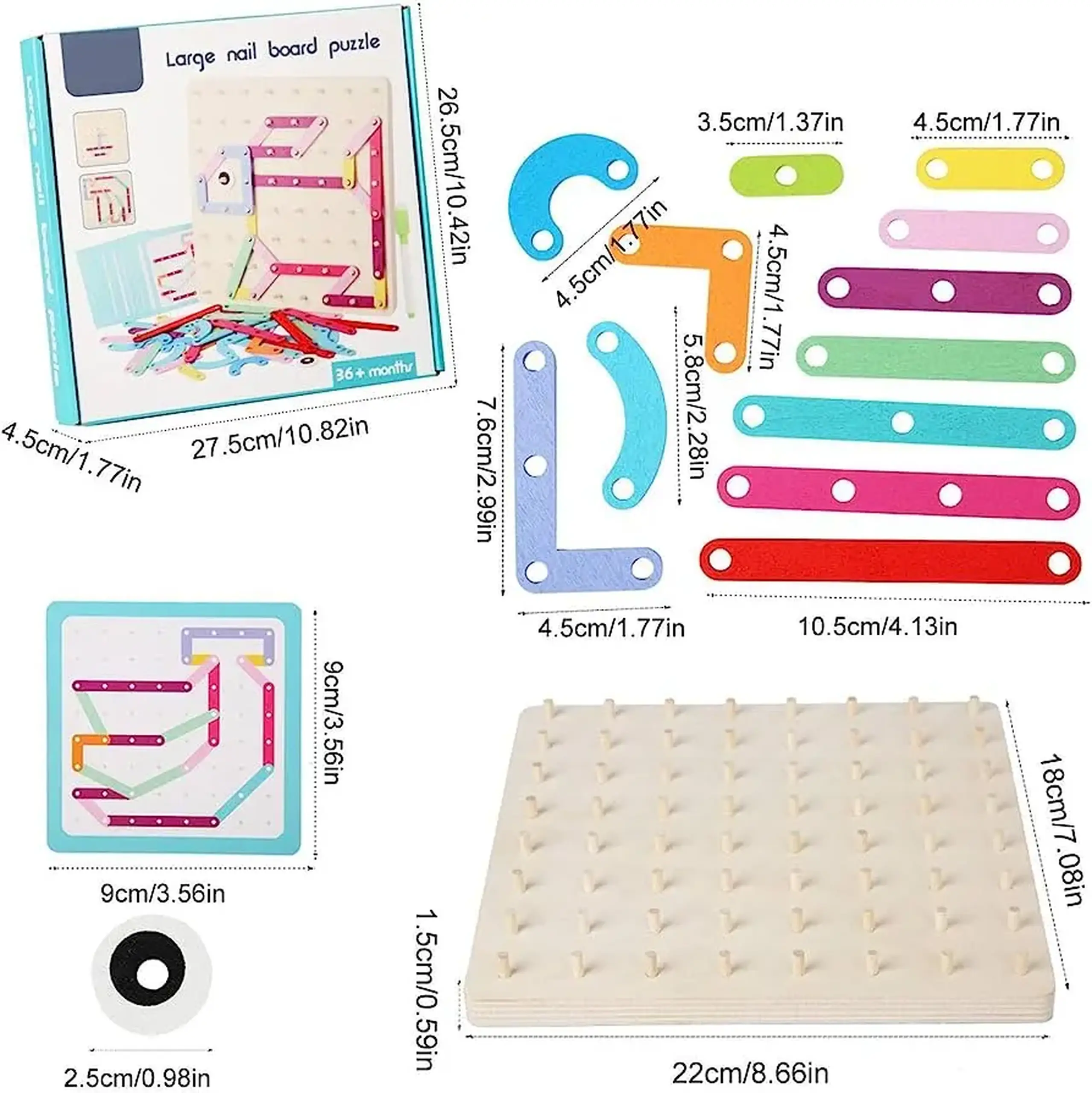 Joc Creativ - Geoboard