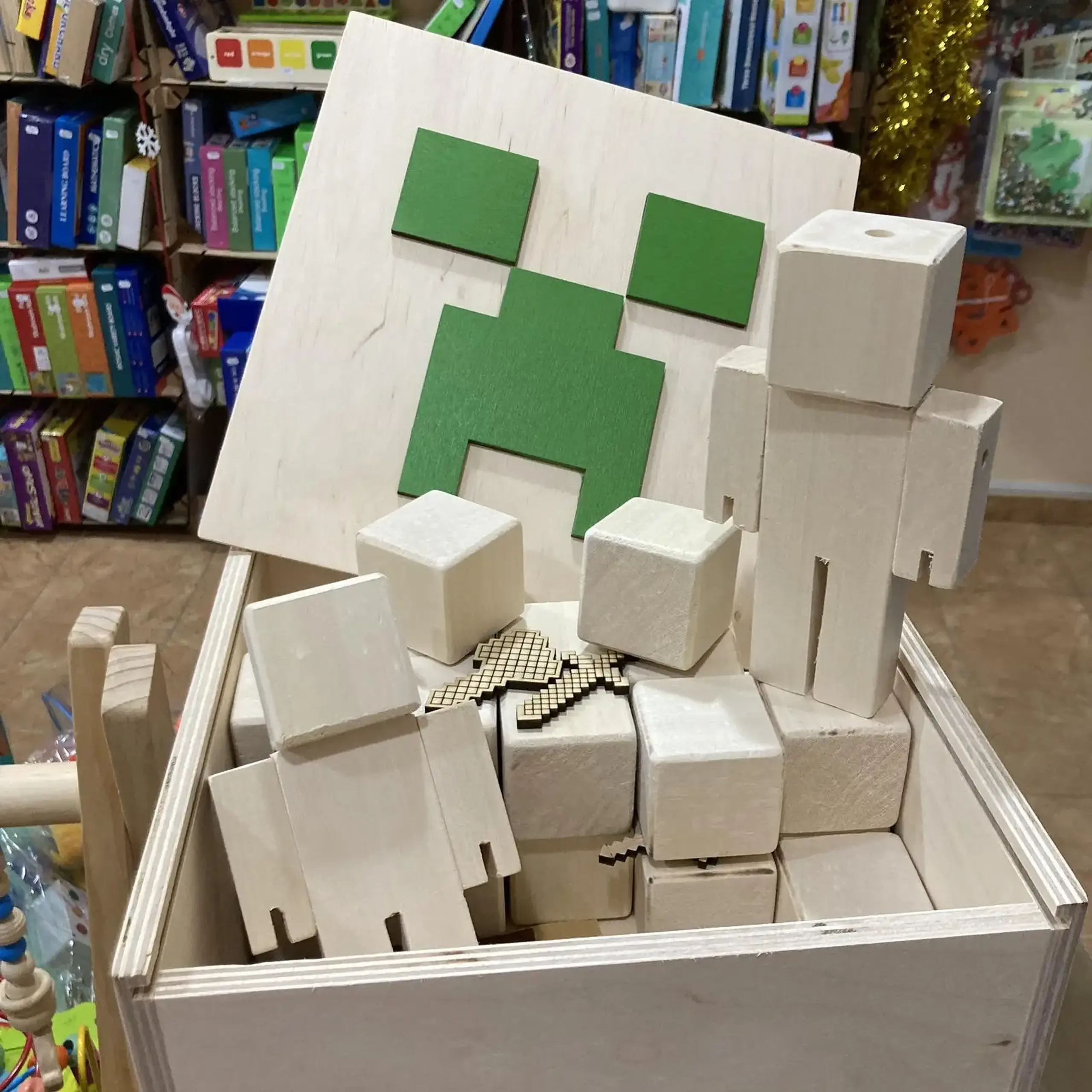 Joc din lemn Minecraft