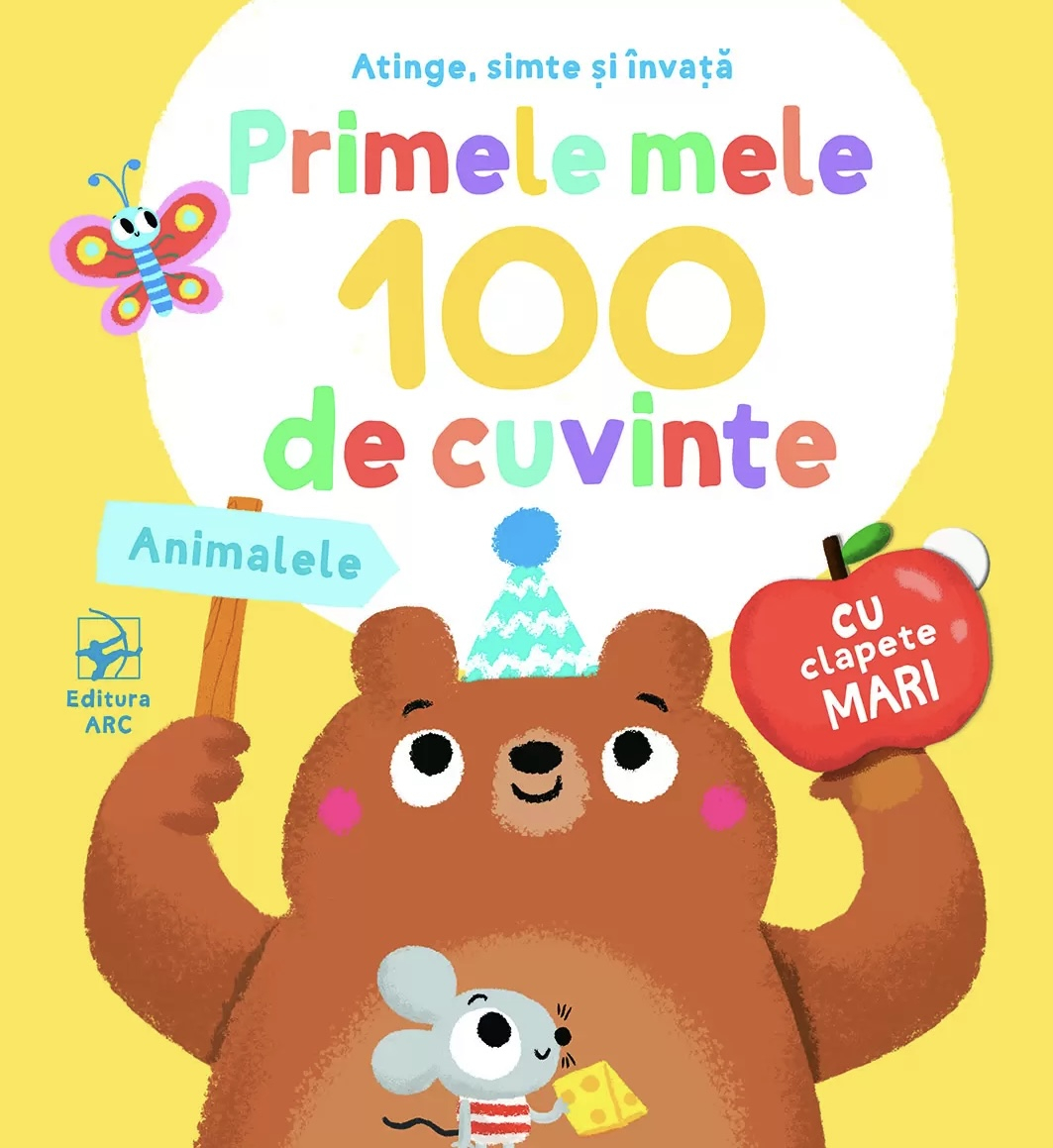 Primele mele 100 de cuvinte. Animalele. Cu Clapete Mari
