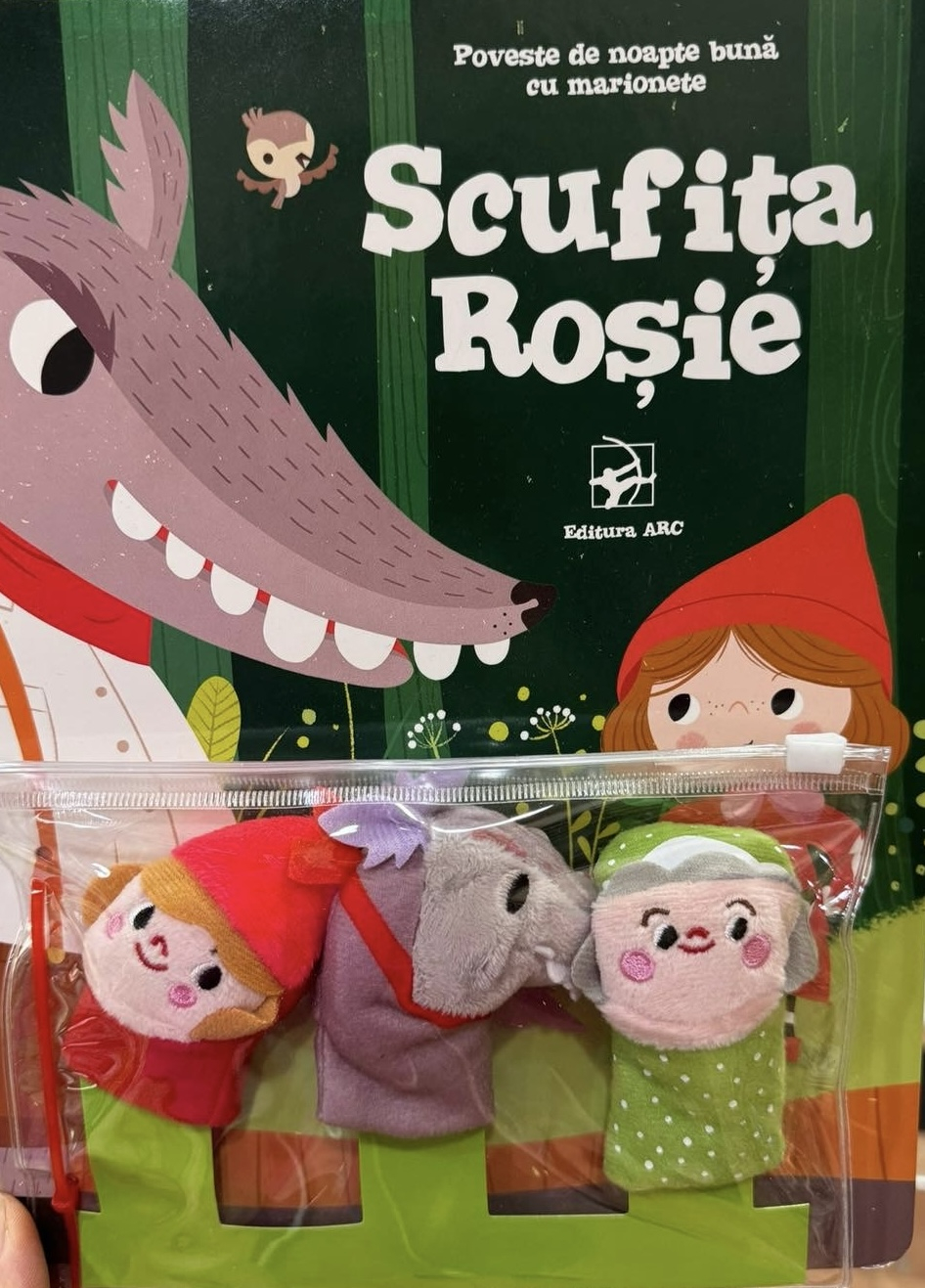 Scufița Roșie. Poveste de noapte bună cu marionete