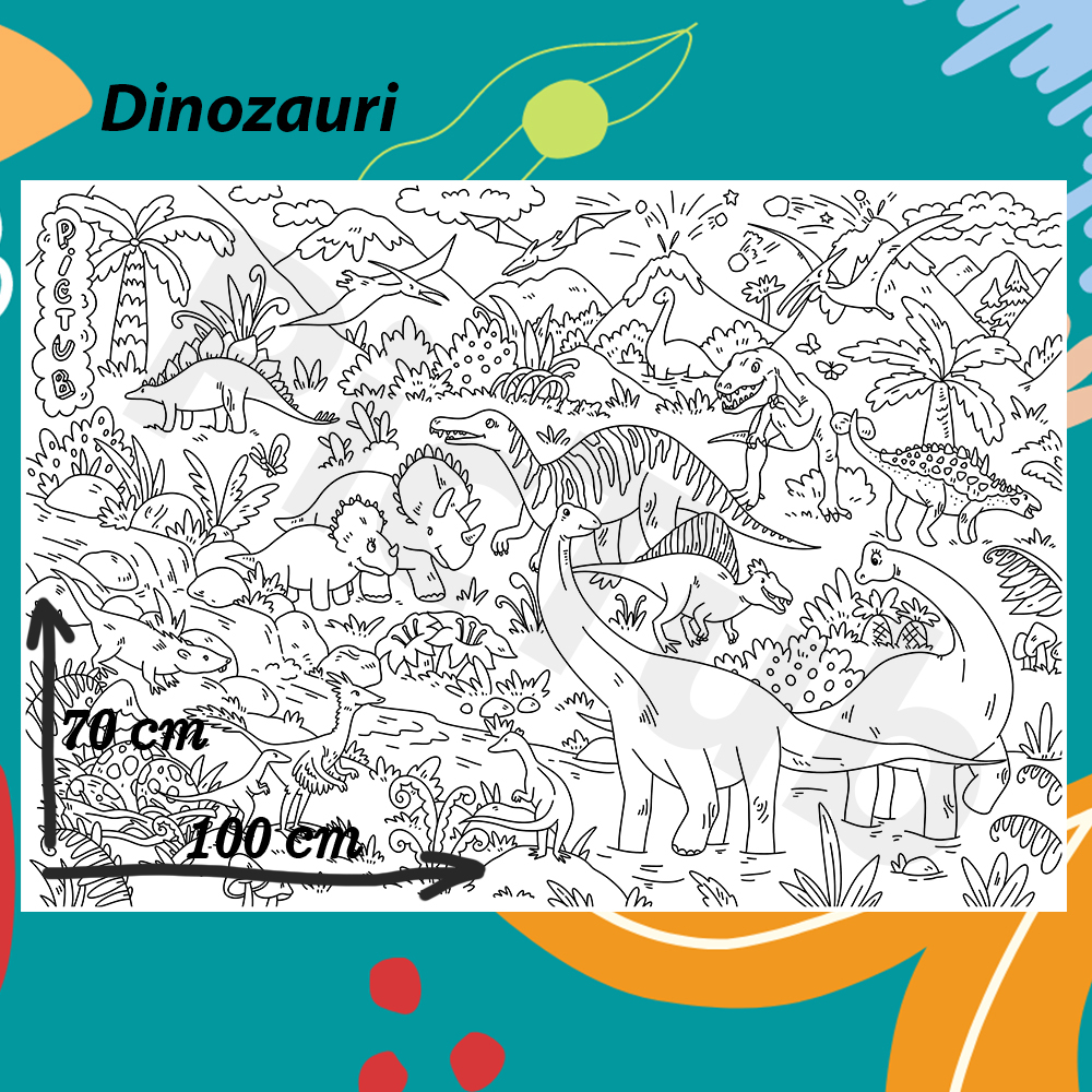 Pictură Dinozauri