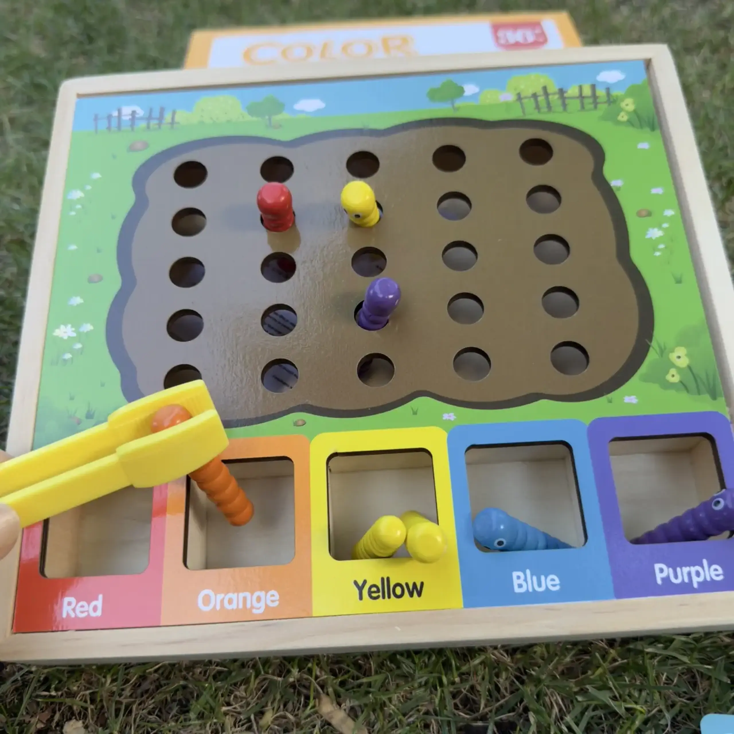 Joc Viermi colorați
