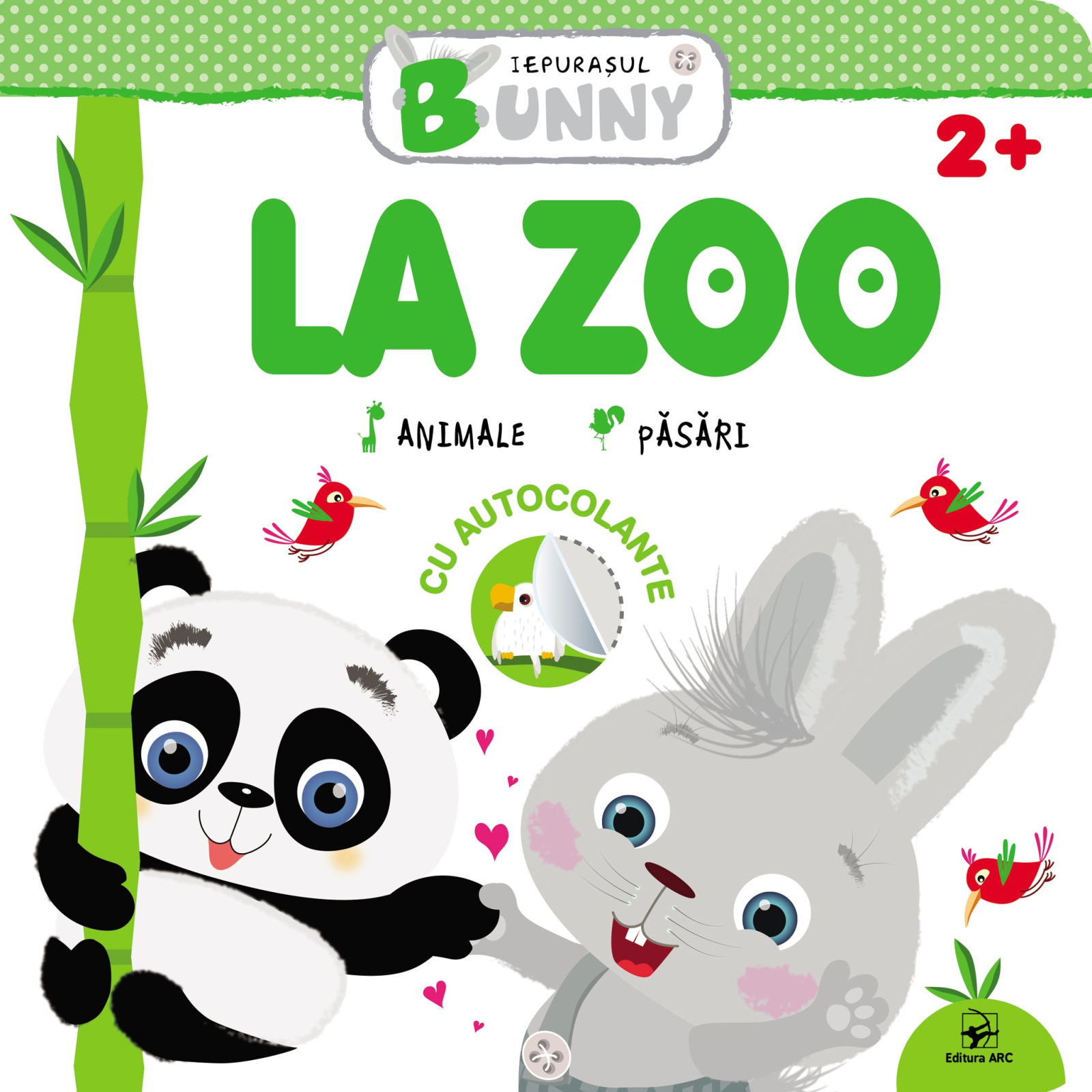 La zoo. Iepurașul Bunny. Cu autocolante