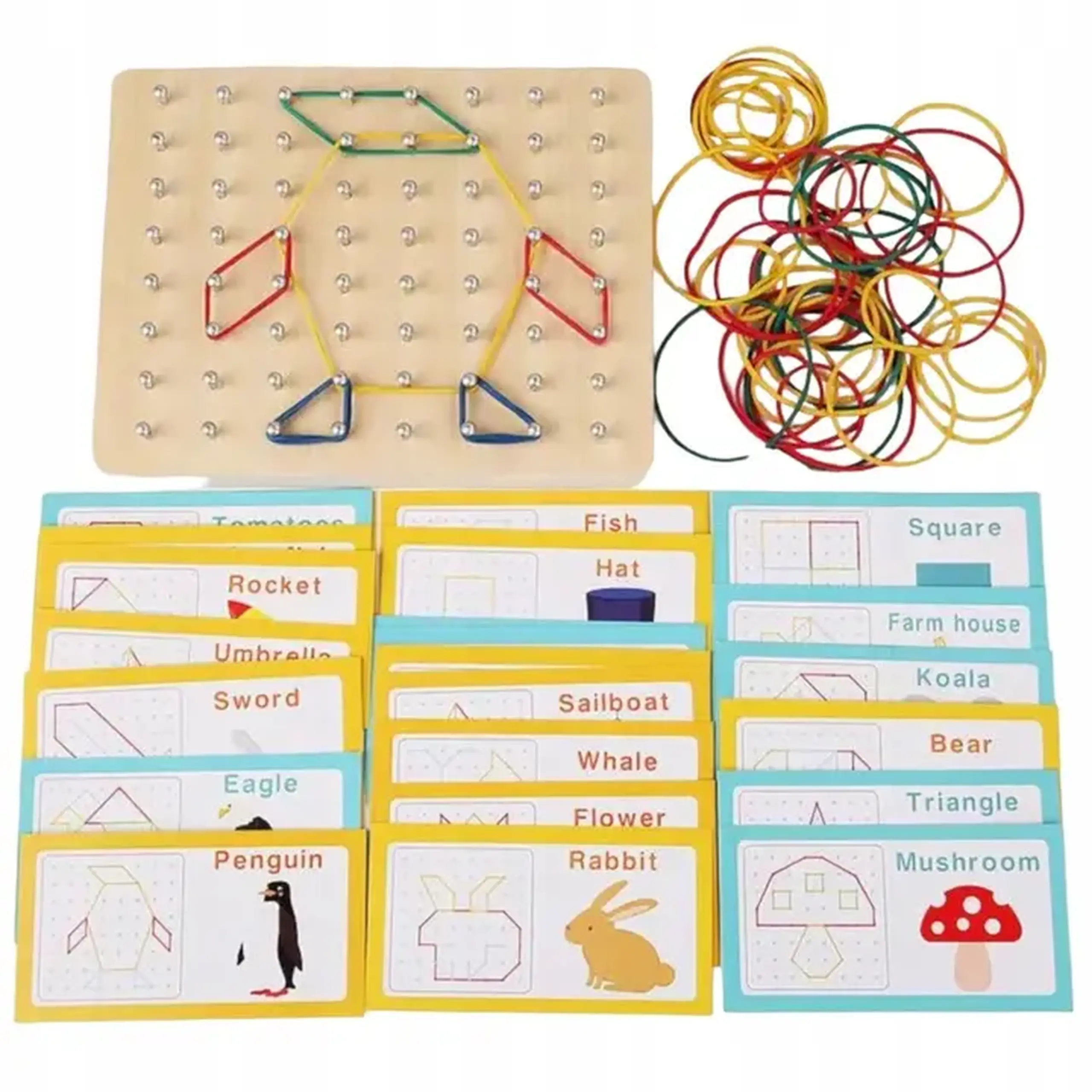Set de creație cu elastice