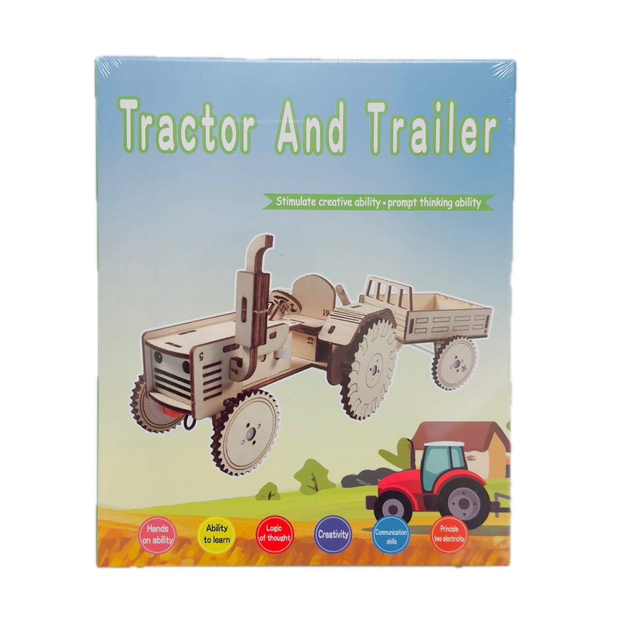 Puzzle 3D Tractor