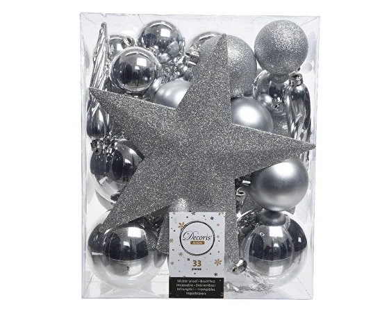 Set jucării de Revelion Gray