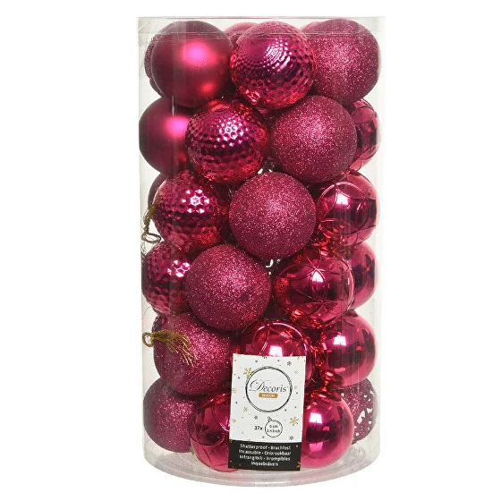 Jucării pentru brad Magenta