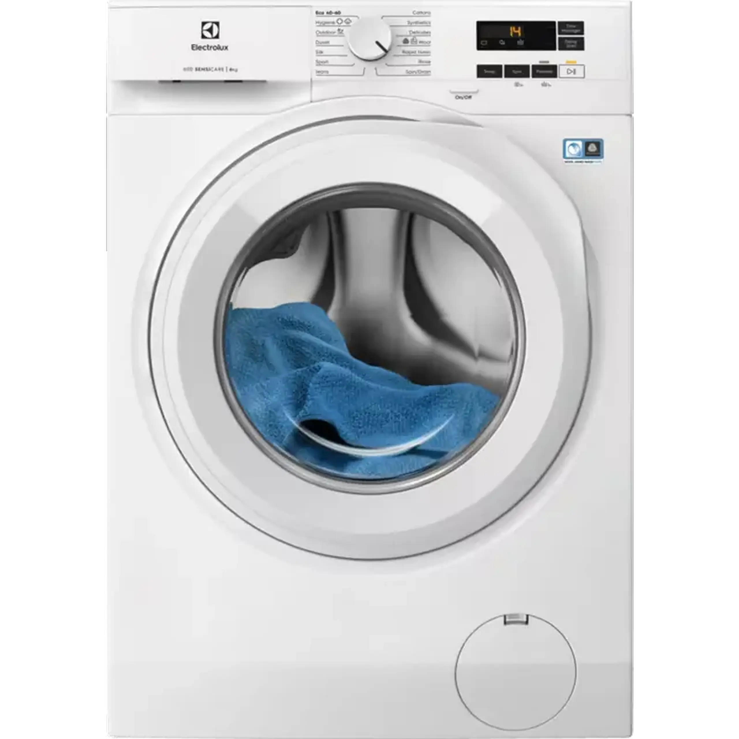 Mașină de spălat Electrolux EW6F1481E, 8kg, Alb