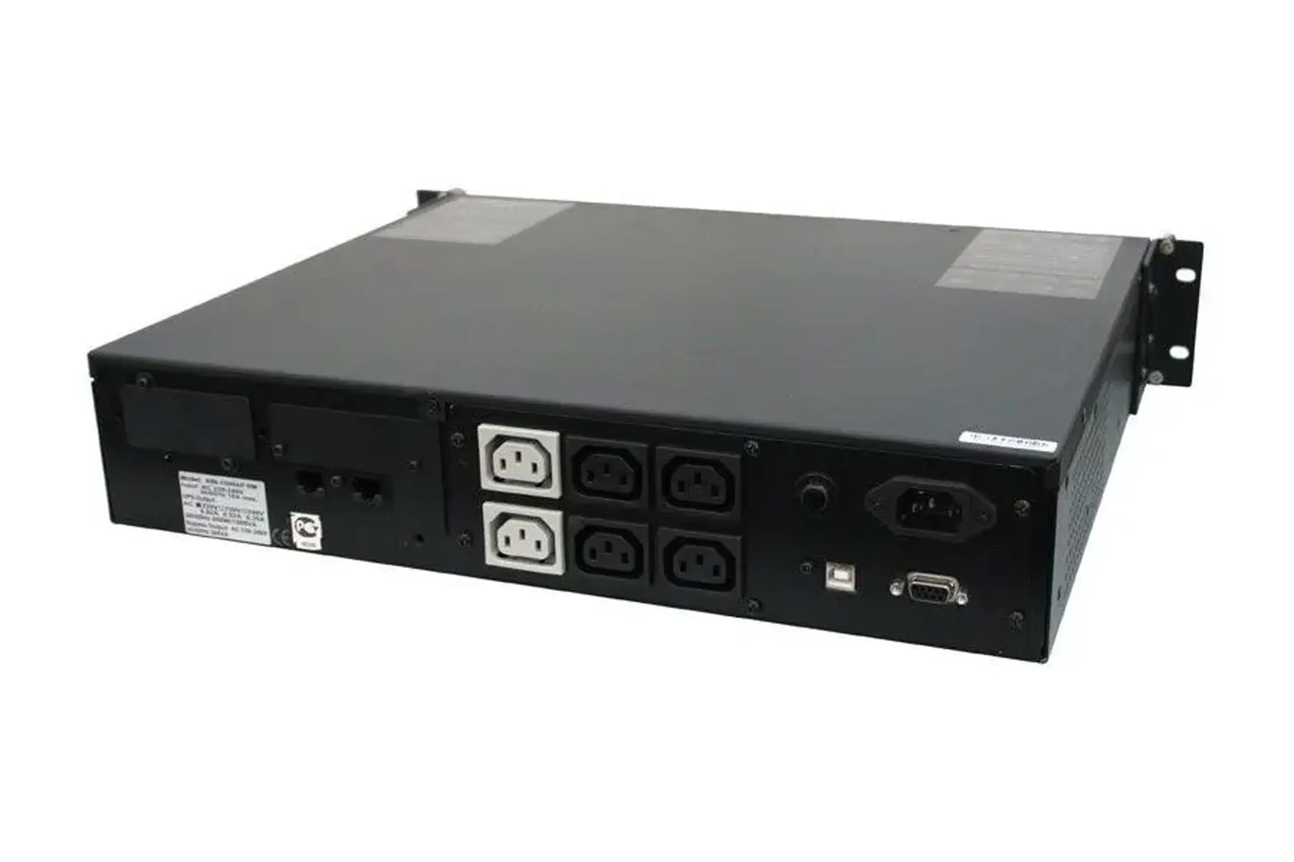 UPS PowerCom KIN - 1500AP 1500VA/1200W, Rack 2U, Line Interactive,LCD, AVR, USB, RJ45, 6xIEC C13