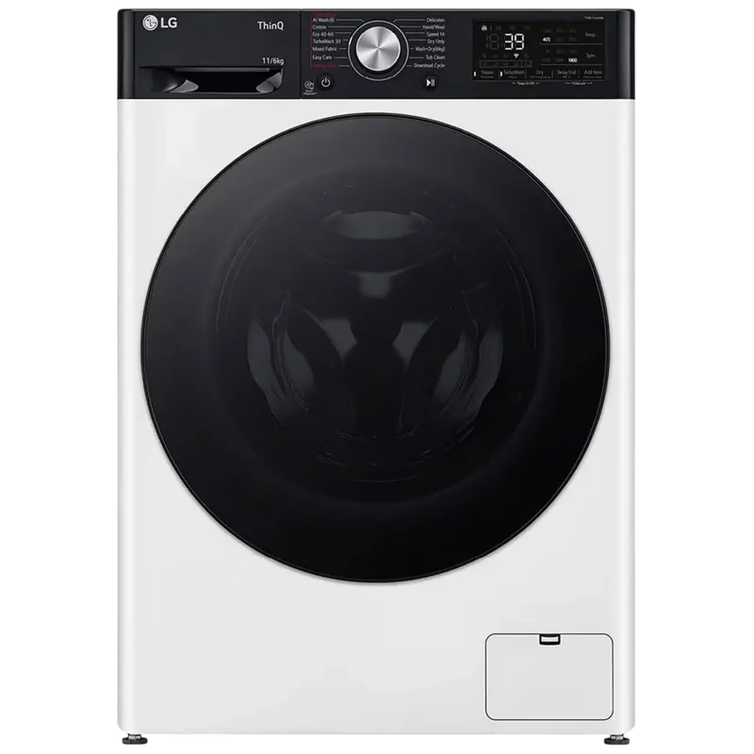 Mașină de spălat cu uscător LG F4DR711S2H, 10kg, Alb