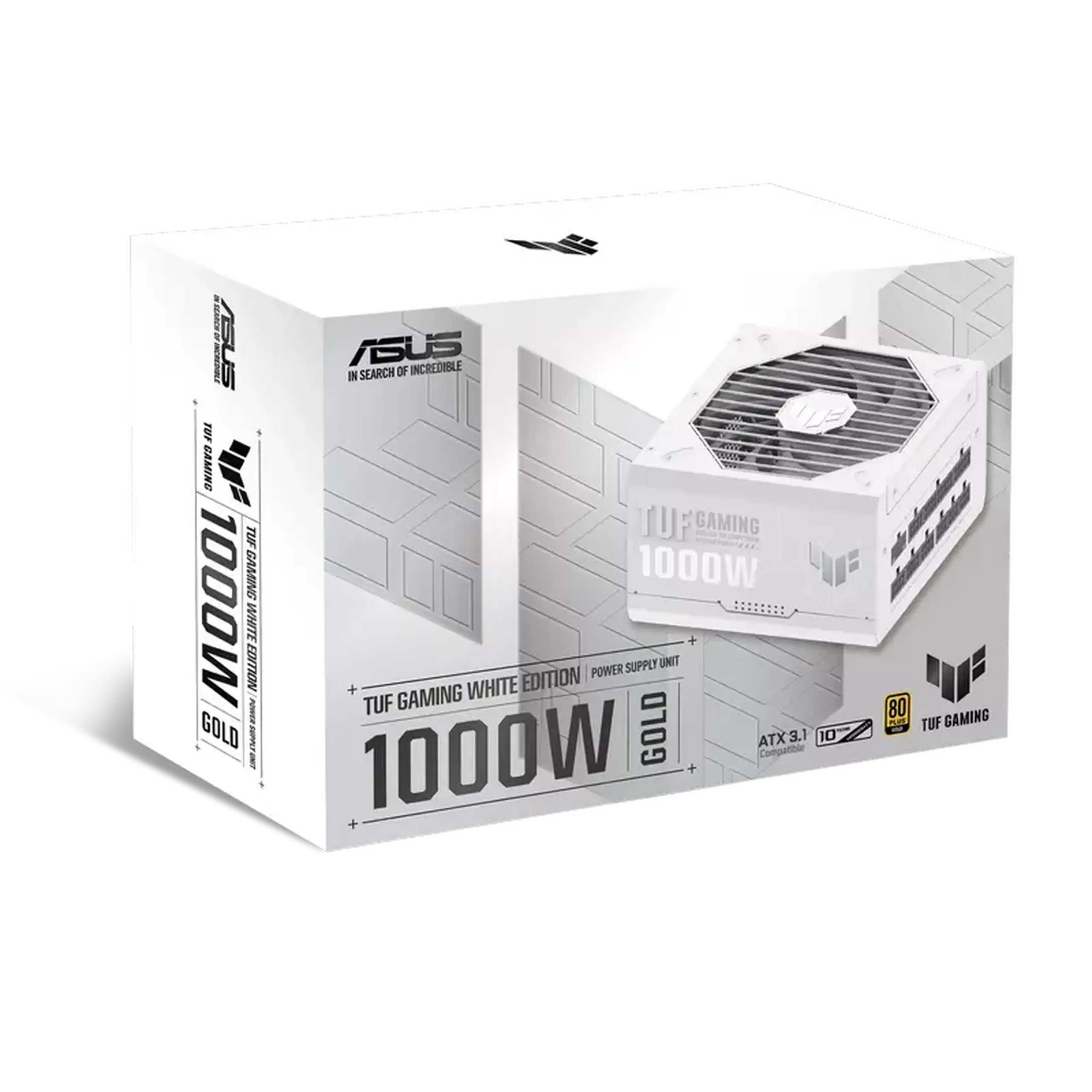 Sursă de alimentare ATX 1000 W ASUS TUF Gaming, 80+ Aur, 150 mm, PFC activ, OPP/OVP/UVP/SCP/OCP/OTP, complet