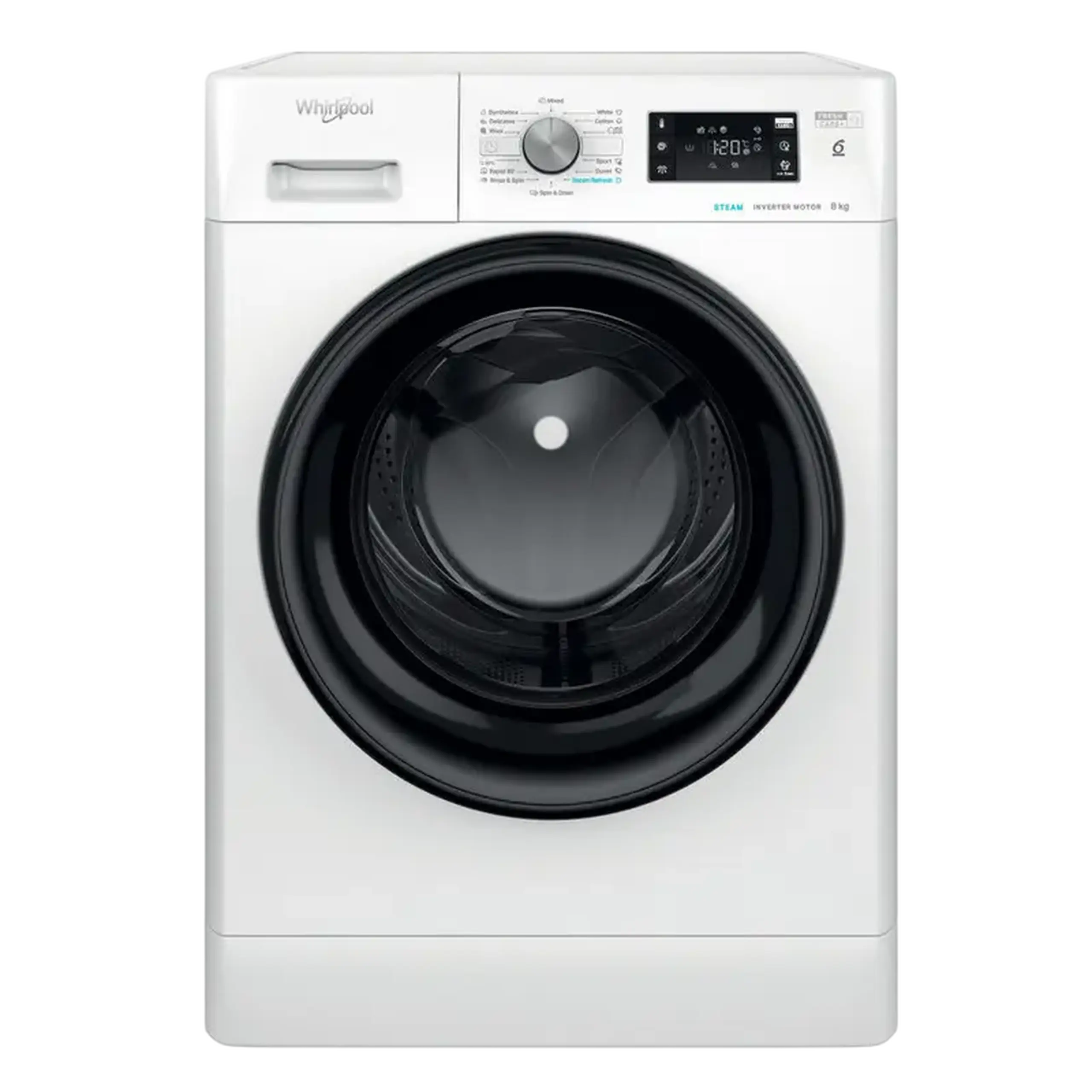 Mașină de spălat Whirlpool FFB 8469 BV EE, 8kg, Alb