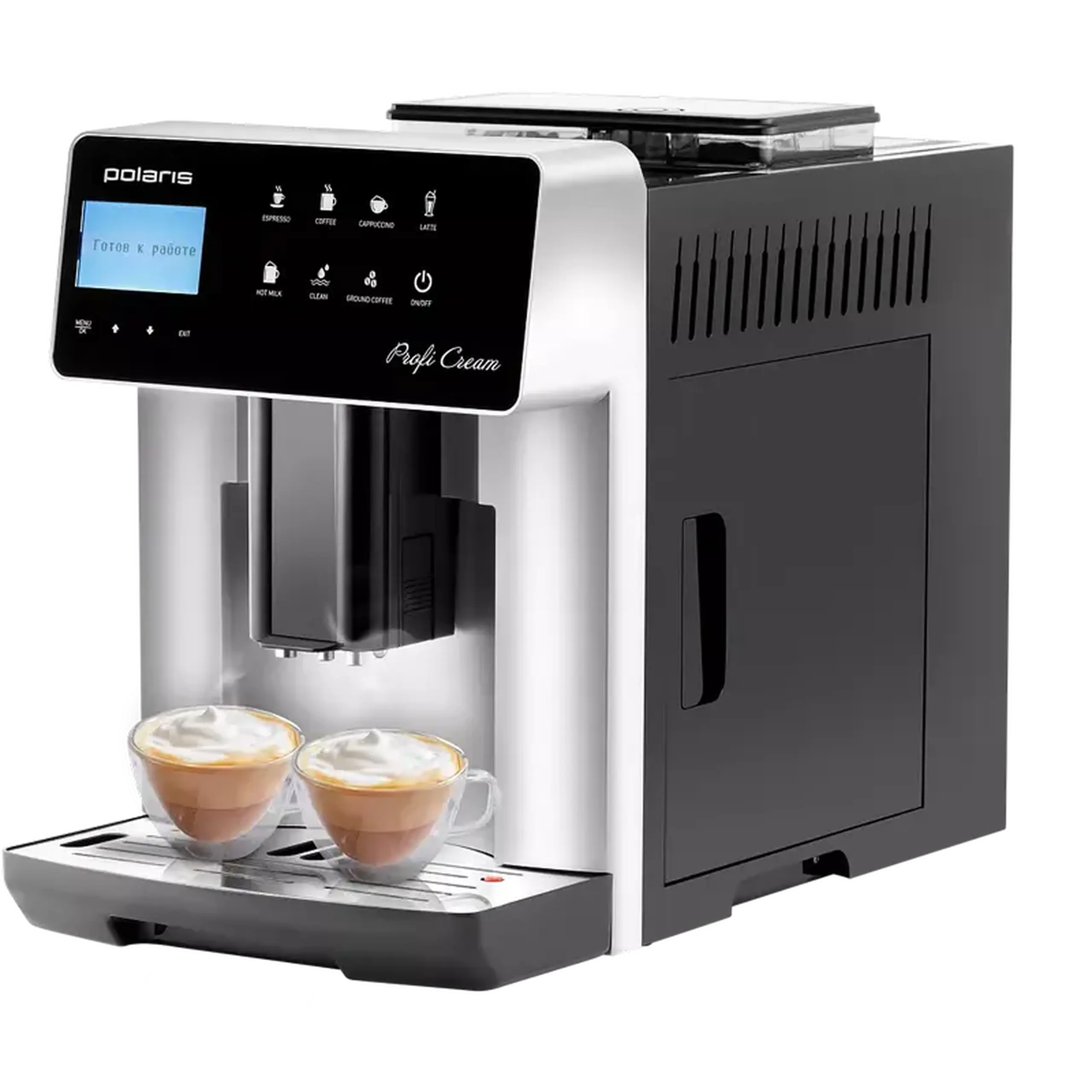Aparat de cafea Polaris PACM2055AC, Oțel Inoxidabil