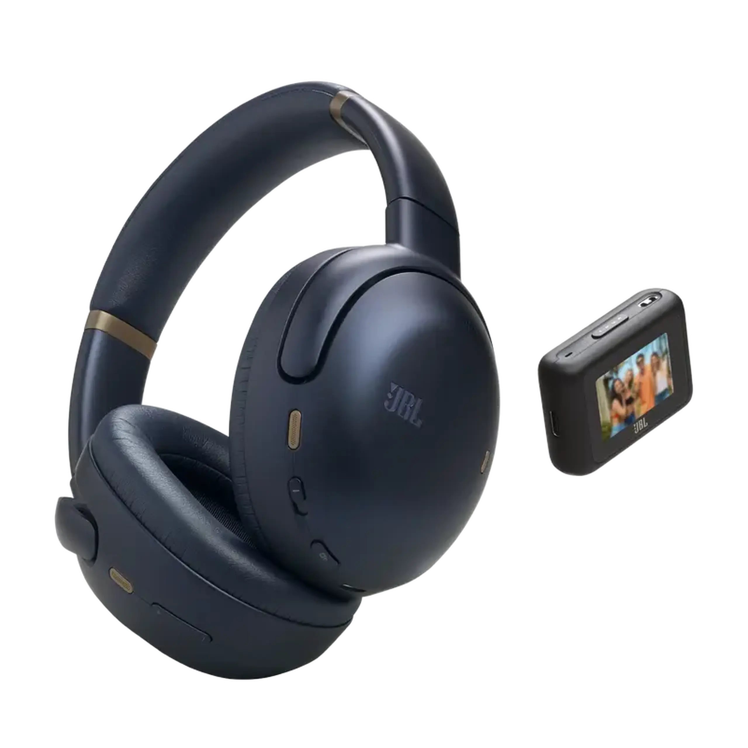 JBL Tour One M3 Smart TX, albastru, Bluetooth supraear, True Adaptive Noise Cancelling