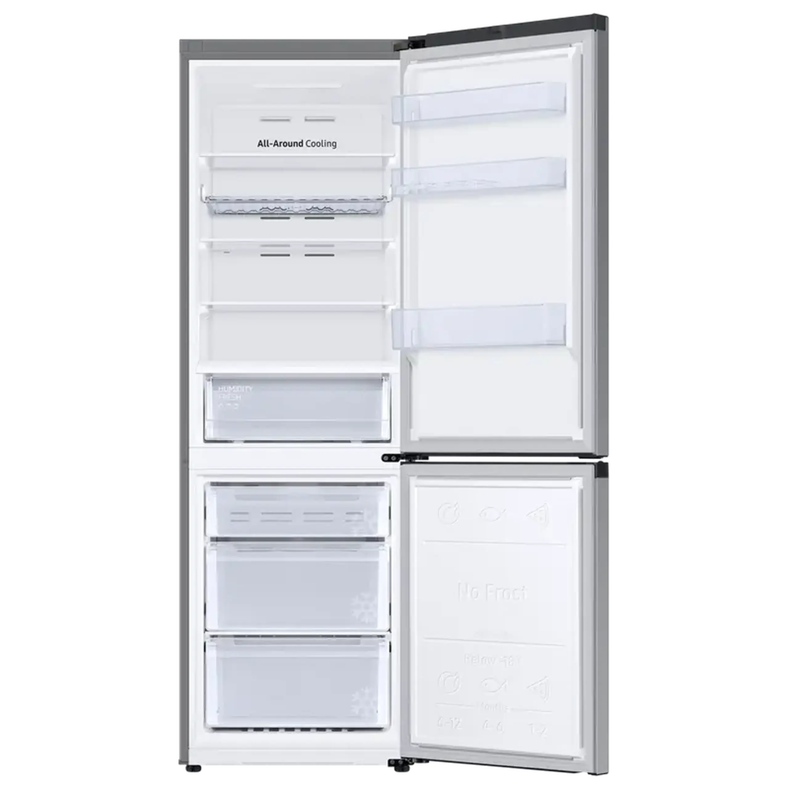 Frigider Samsung RB34C602DSA/EF, Argintiu