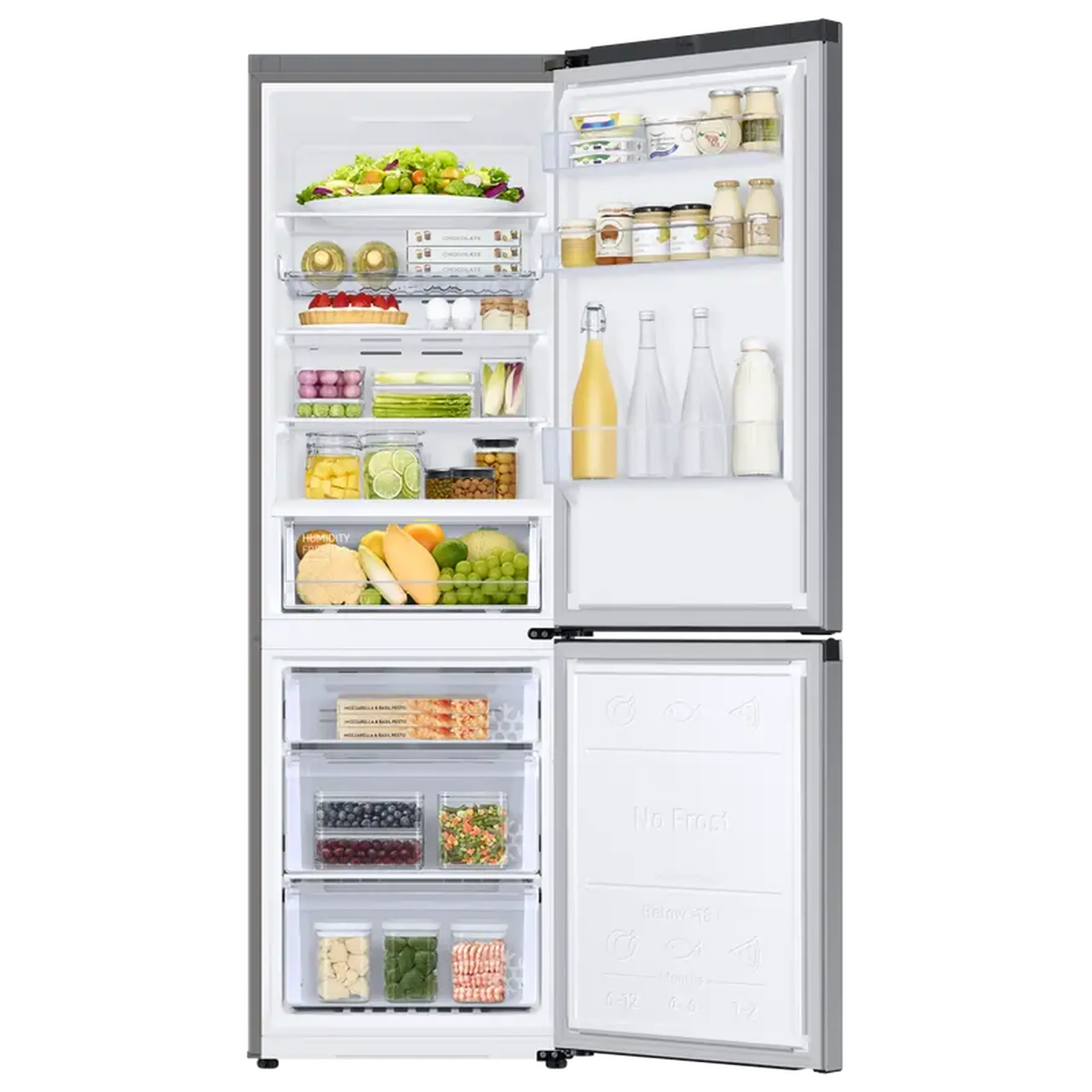 Frigider Samsung RB34C602DSA/EF, Argintiu
