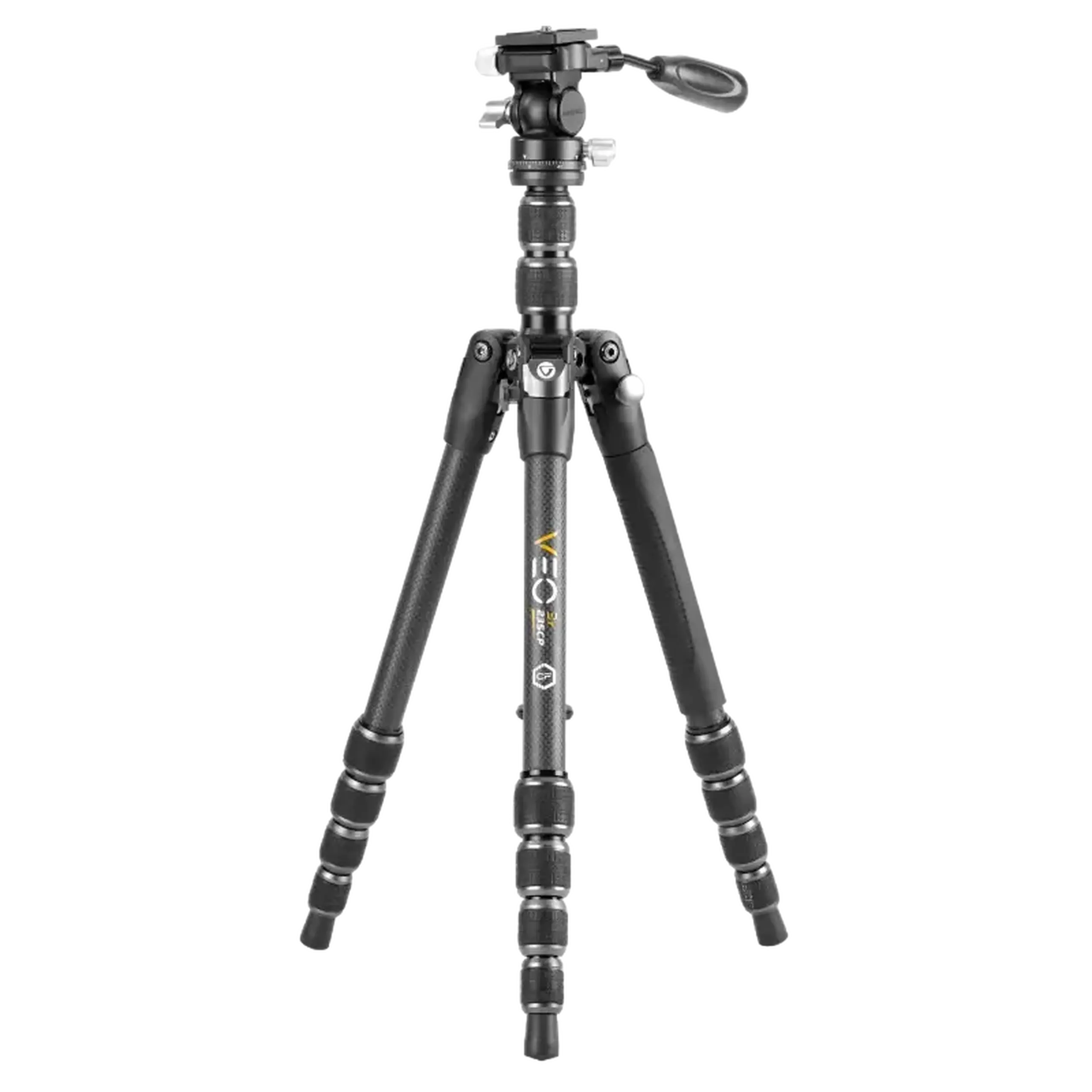 Trepied/Monopied Vanguard VEO3T 235CP, Carbon, 5 secțiuni, VEO PH - 20 Pan Head