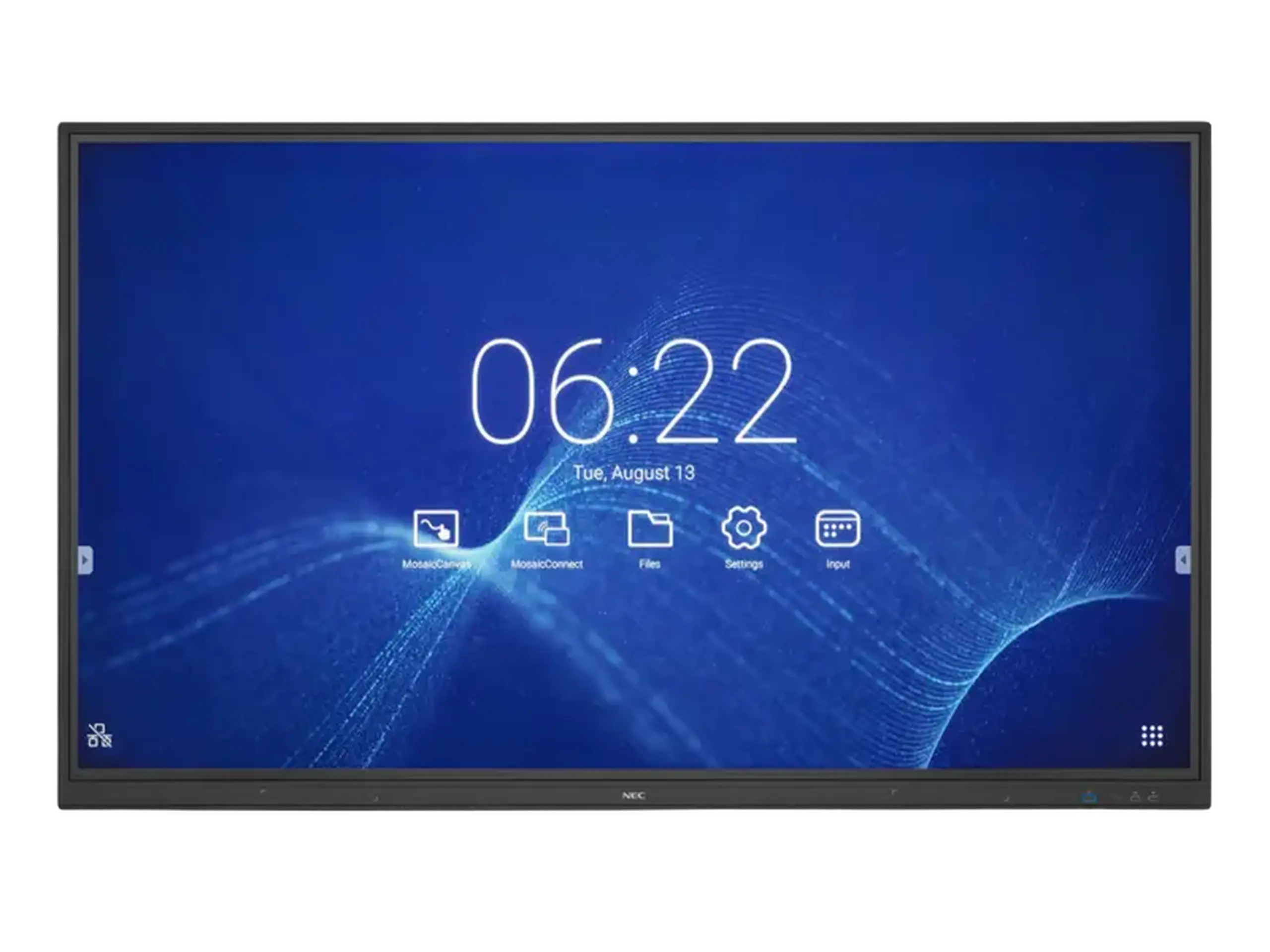 Display NEC MultiSync CB751Q, 75", Negru