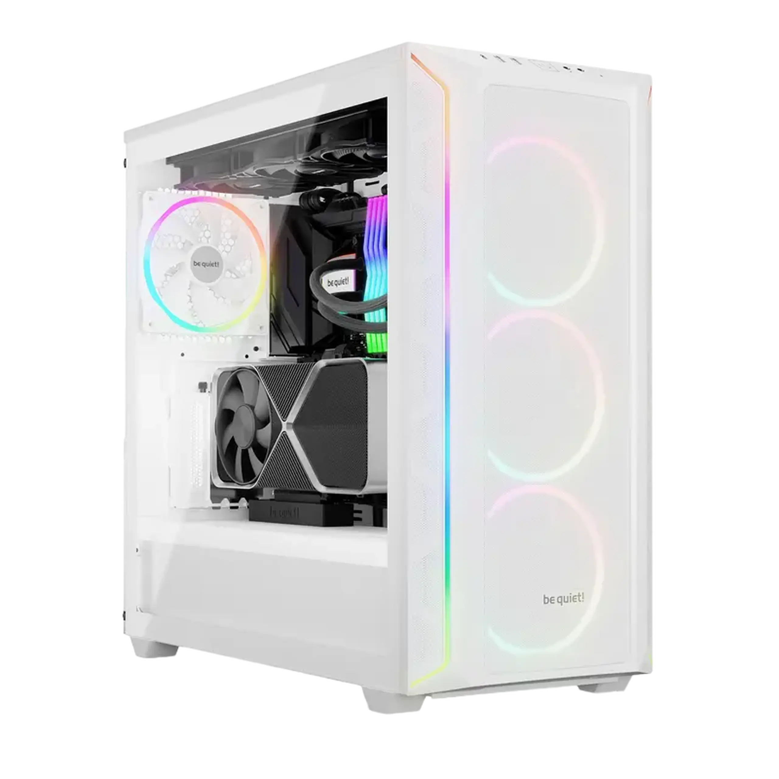 Carcasă PC be quiet! Shadow Base 800 FX, Full-Tower, Fără PSU, Alb