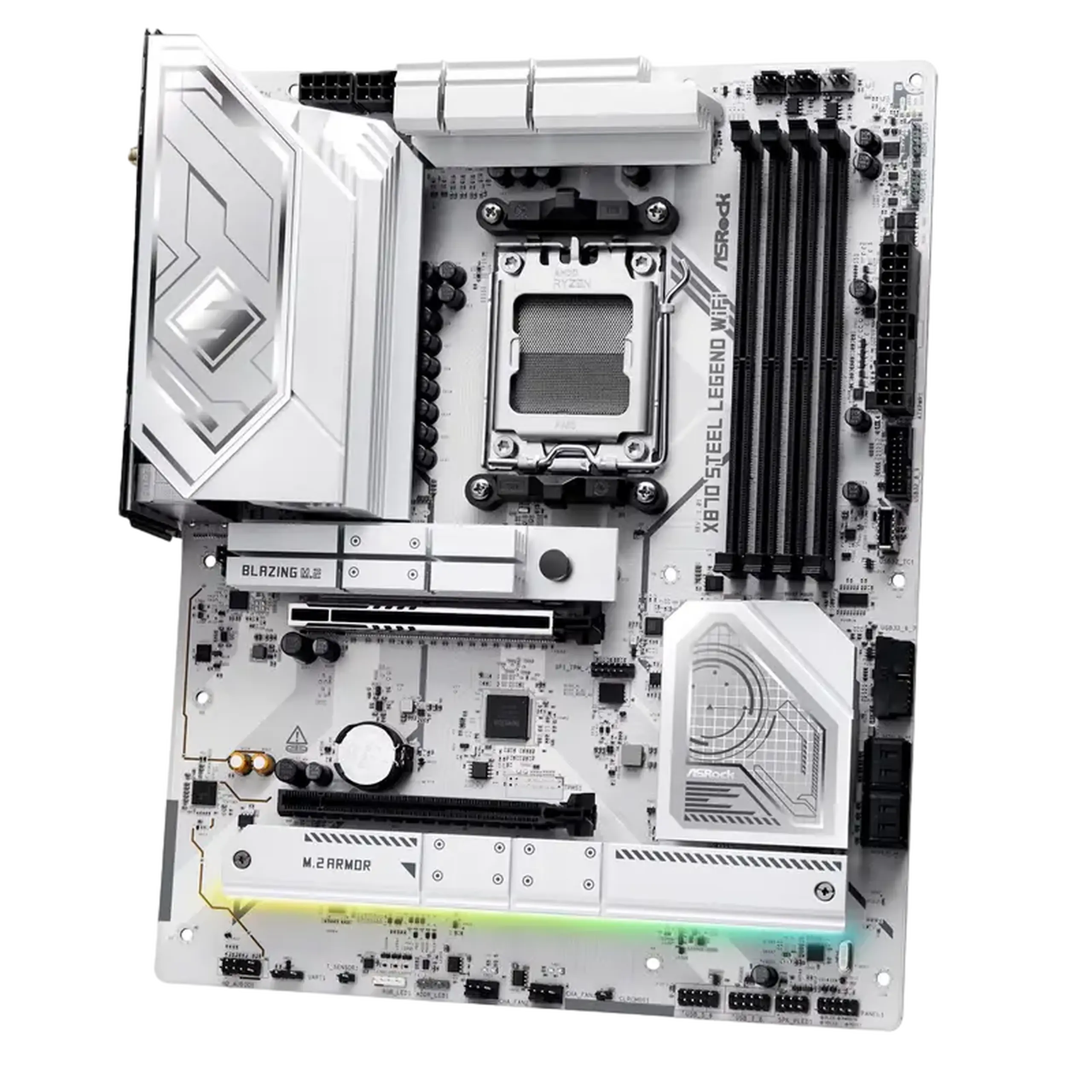Placă de bază ASRock X870 STEEL LEGEND WIFI, AM5, AMD X870, ATX