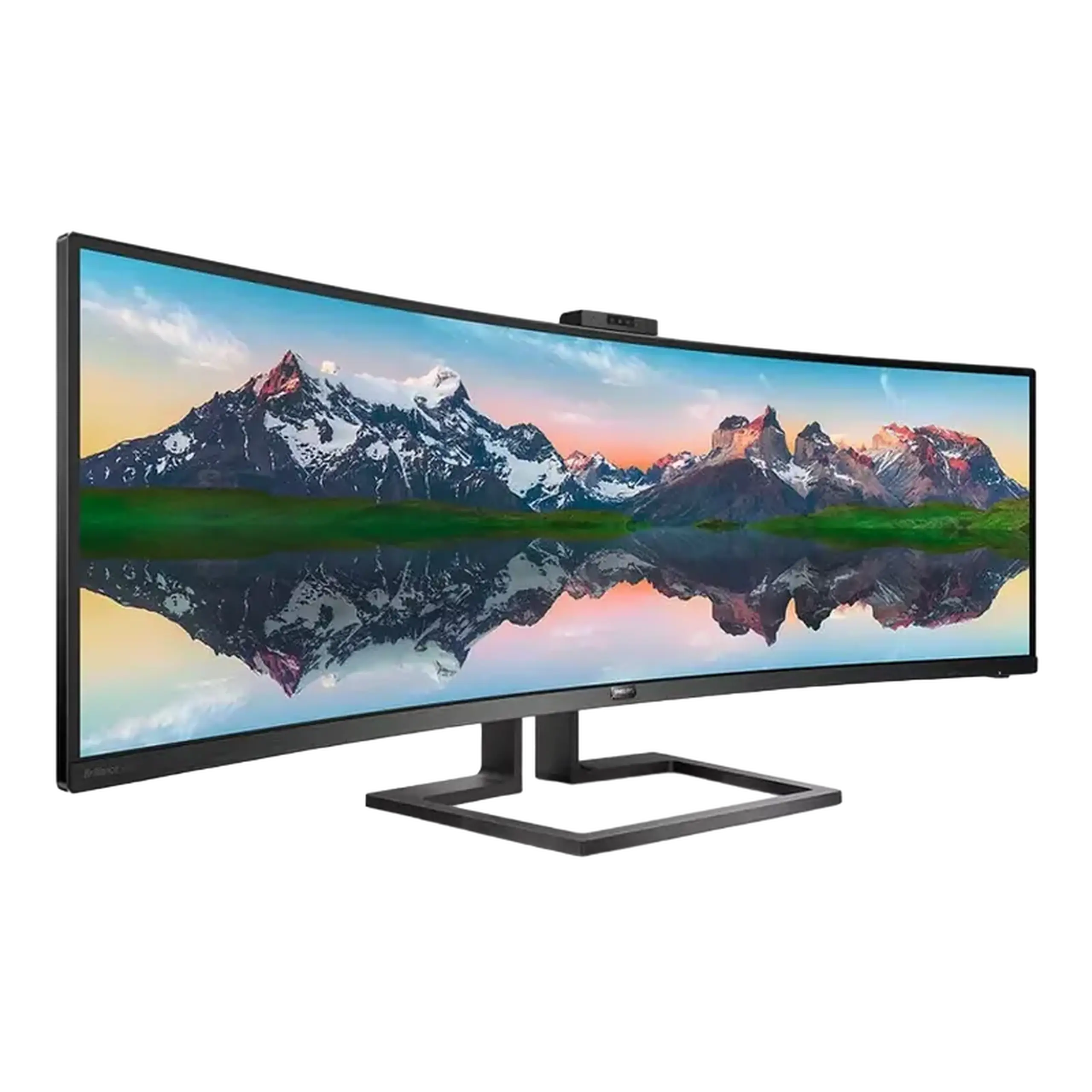 48,8" Monitor Philips 499P9H, VA 5120x1440 Dual QHD, Negru