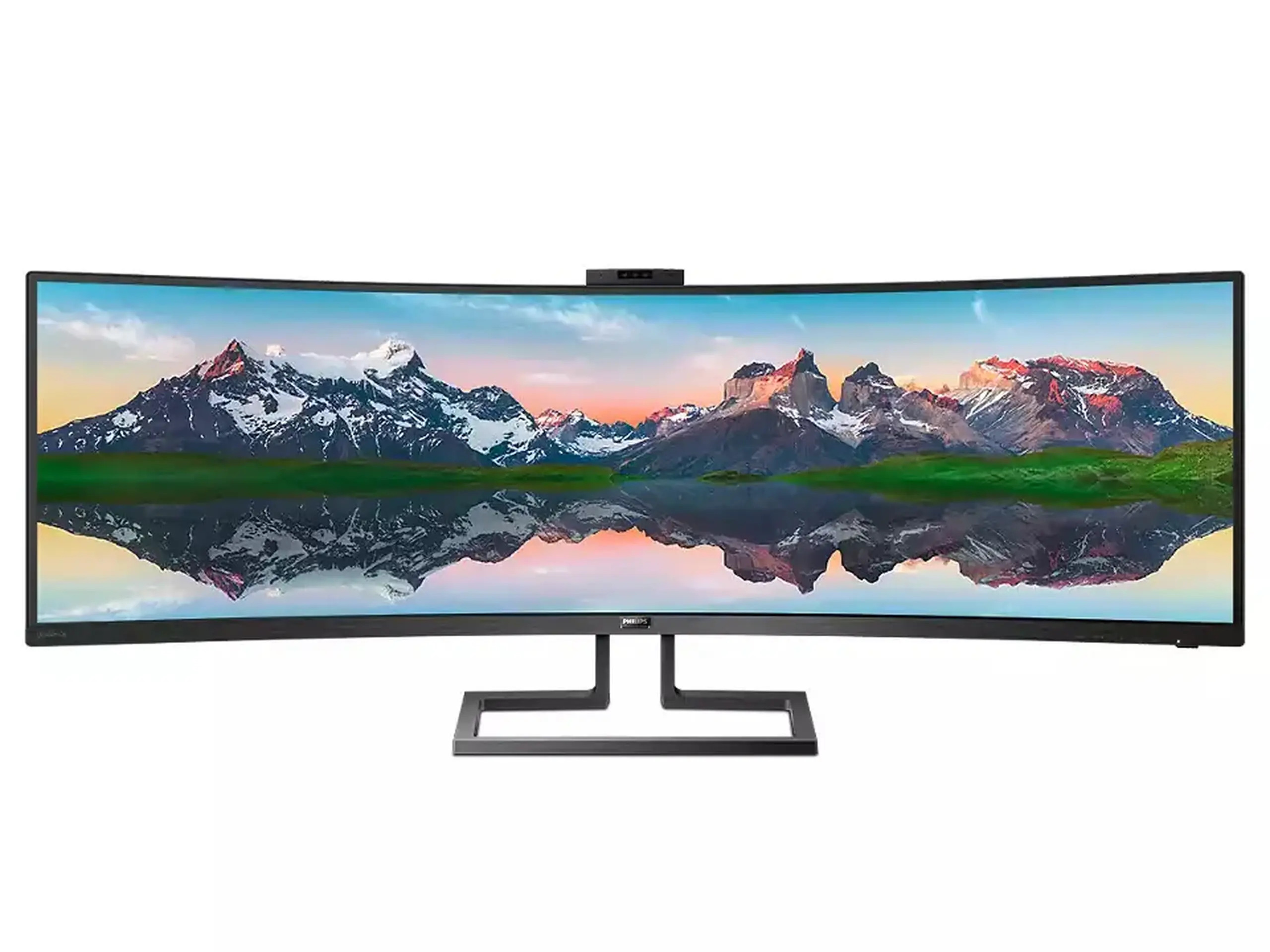 48,8" Monitor Philips 499P9H, VA 5120x1440 Dual QHD, Negru
