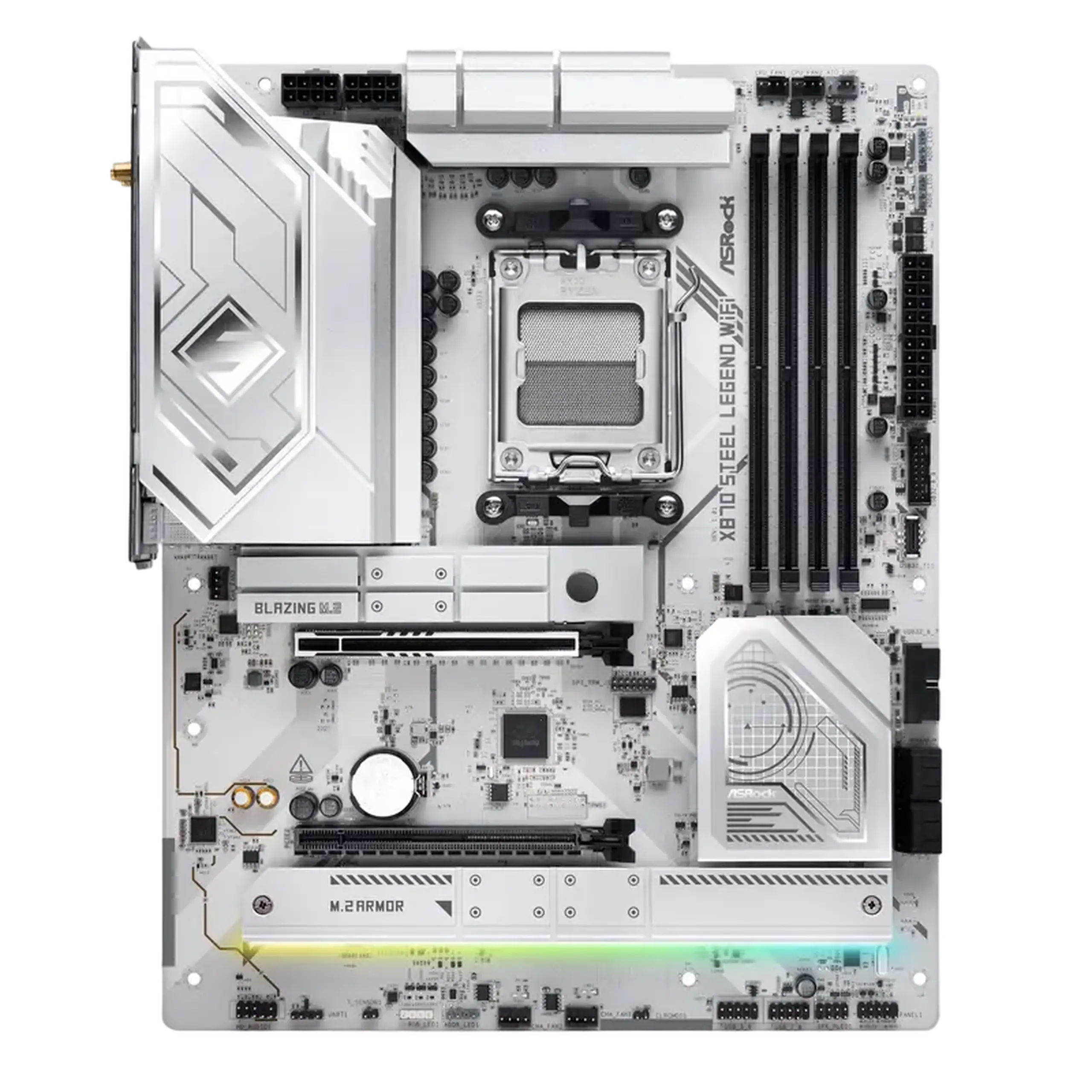 Placă de bază ASRock X870 STEEL LEGEND WIFI, AM5, AMD X870, ATX