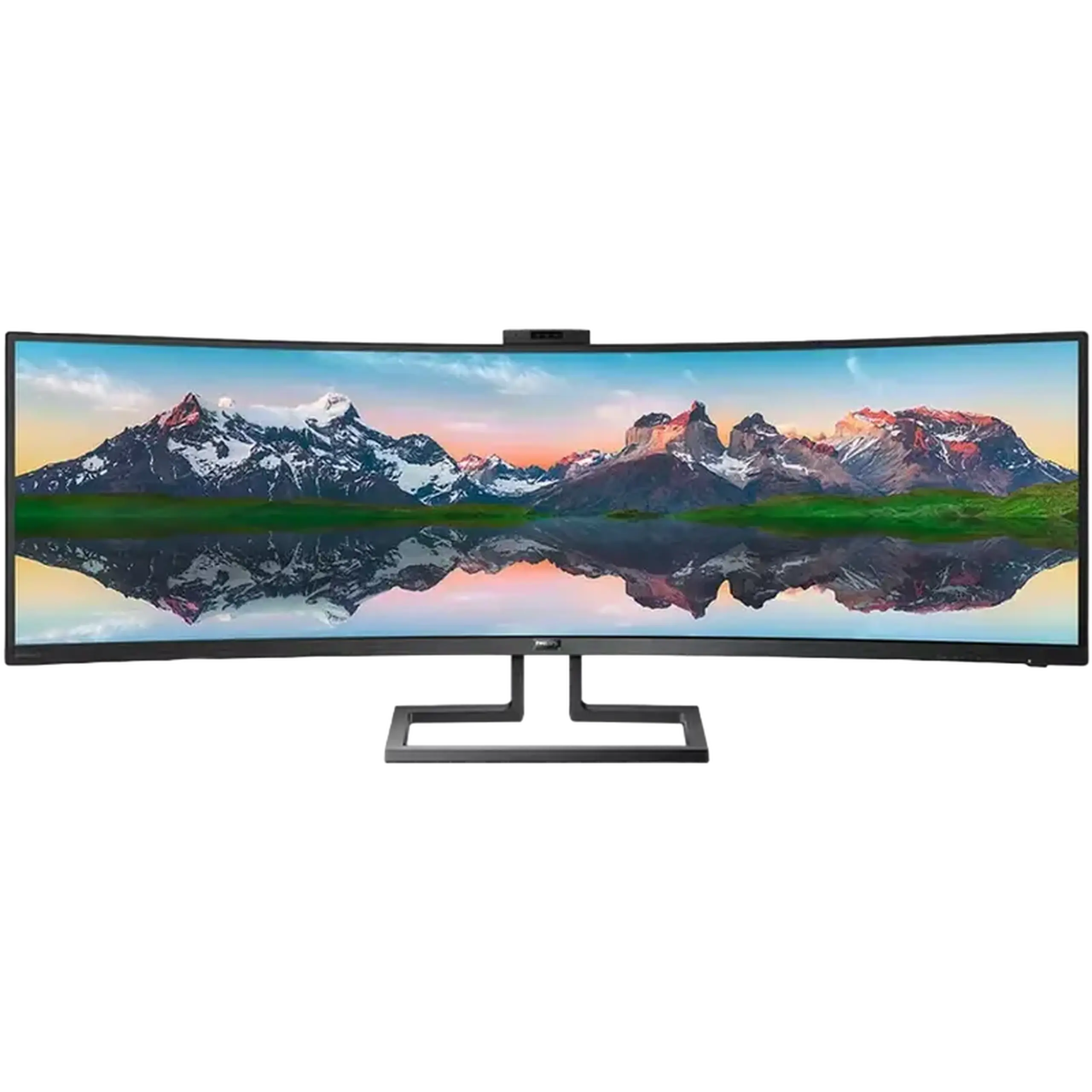 48,8" Monitor Philips 499P9H, VA 5120x1440 Dual QHD, Negru