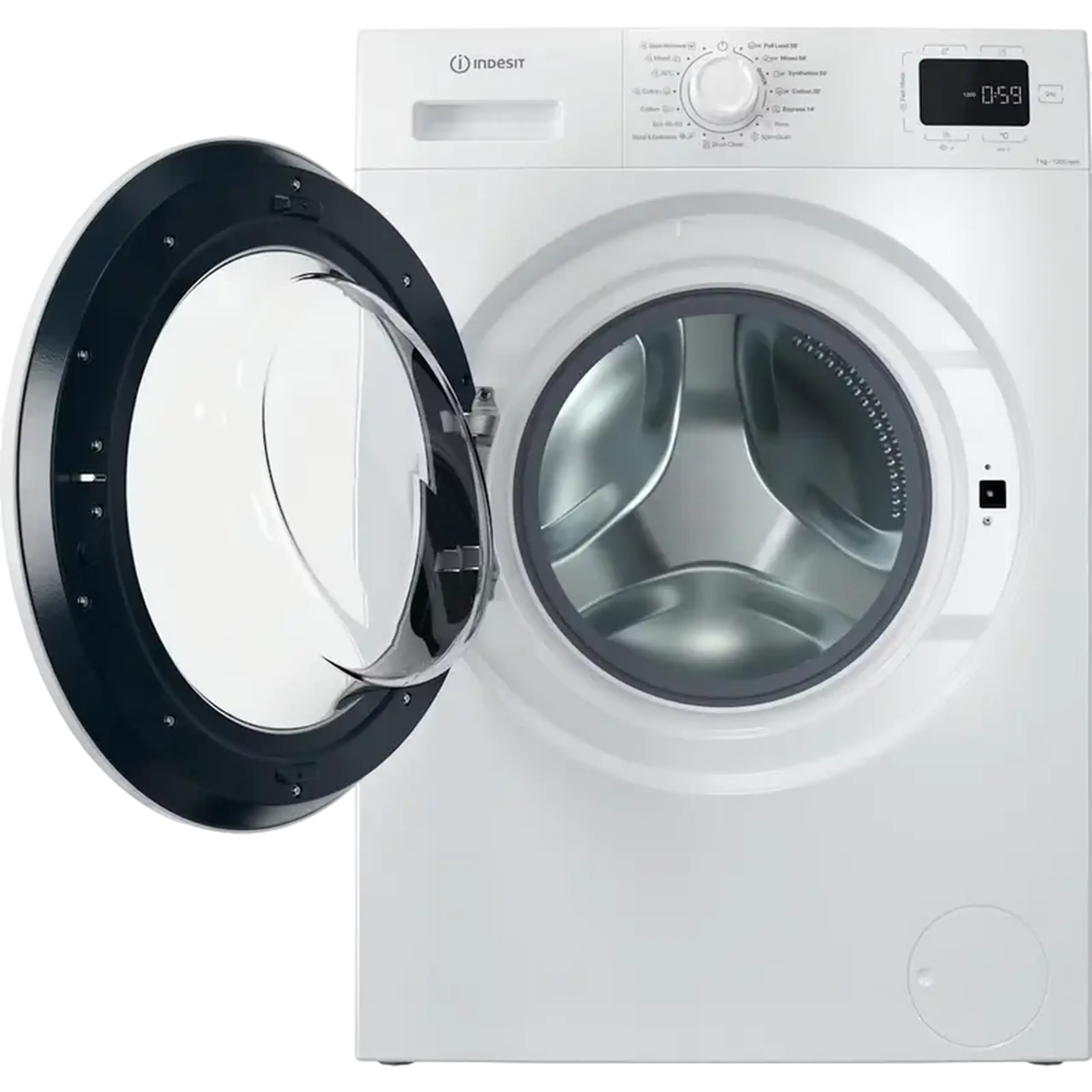 Mașină de spălat Indesit IM 864 MY, 8kg, Alb